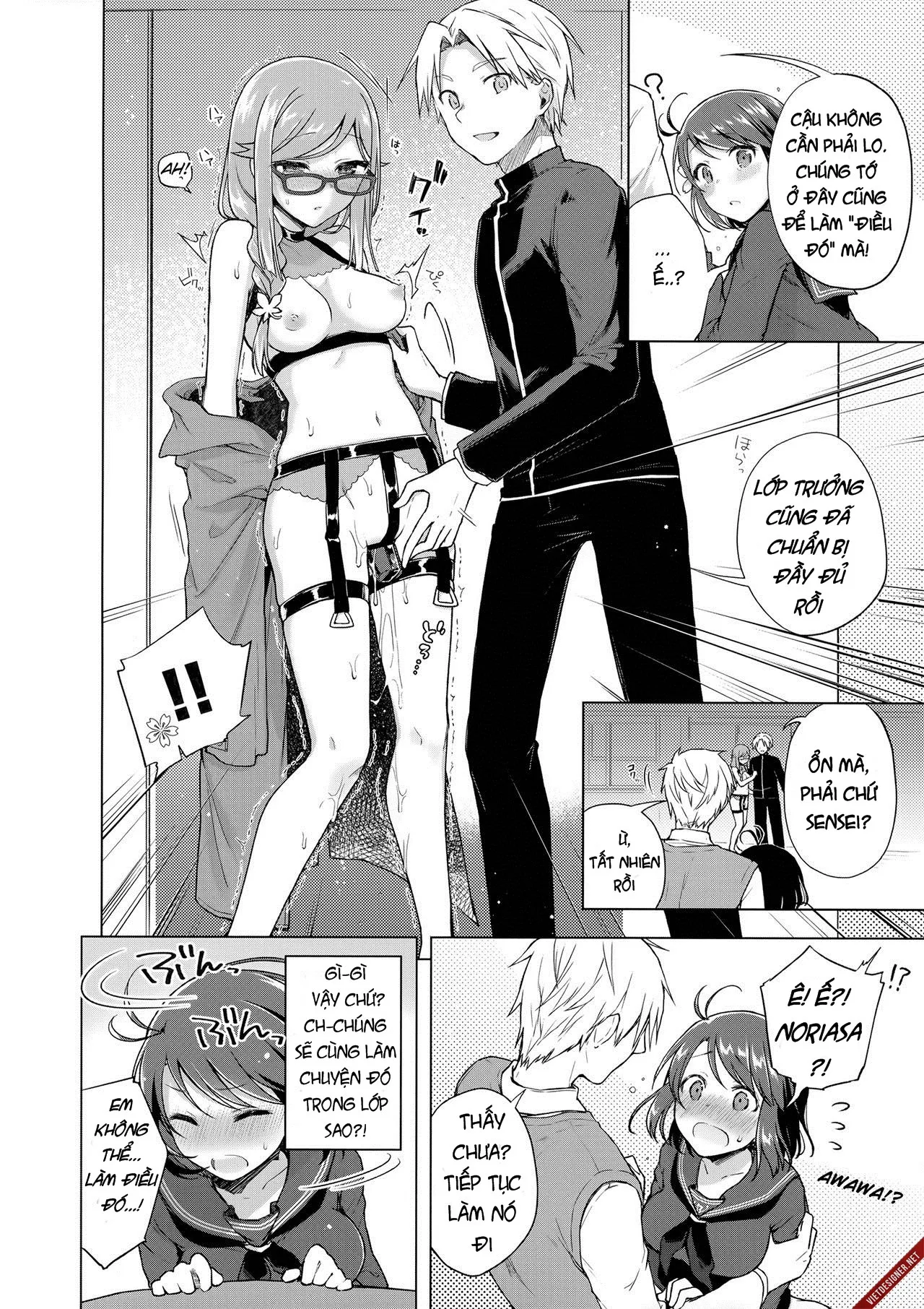 HentaiVN.net - Ảnh 10 - JK Yome Sakura no Inokori Jugyou - Oneshot