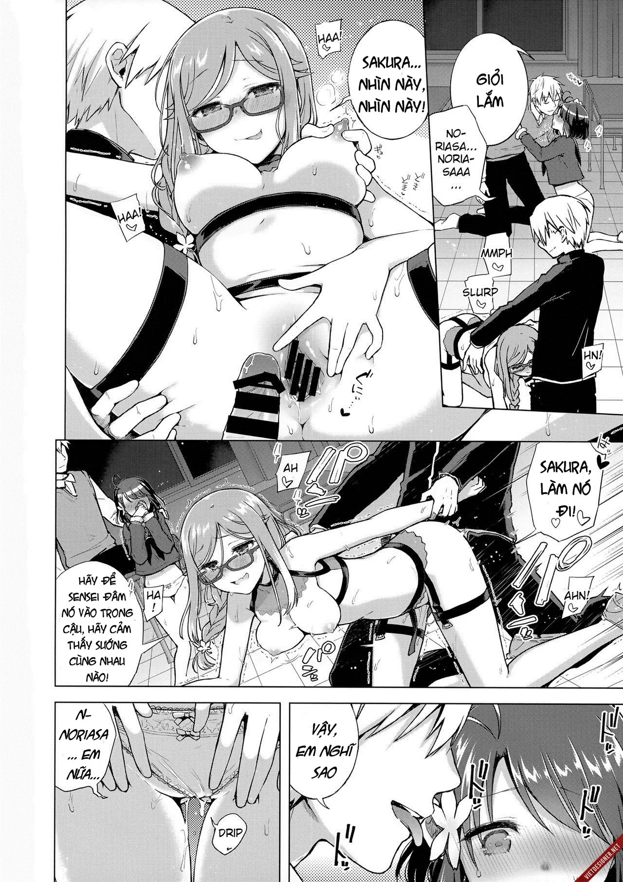 HentaiVN.net - Ảnh 18 - JK Yome Sakura no Inokori Jugyou - Oneshot