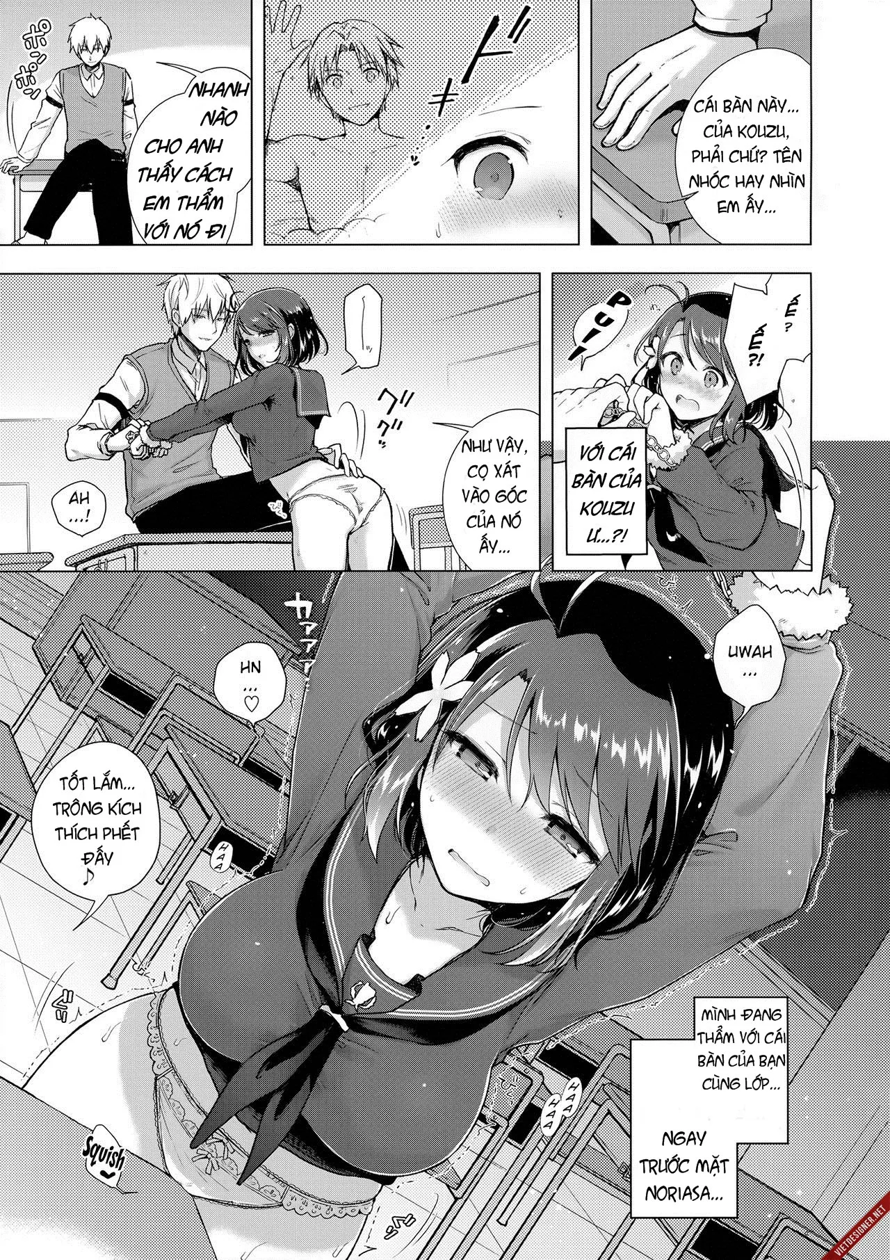 HentaiVN.net - Ảnh 7 - JK Yome Sakura no Inokori Jugyou - Oneshot