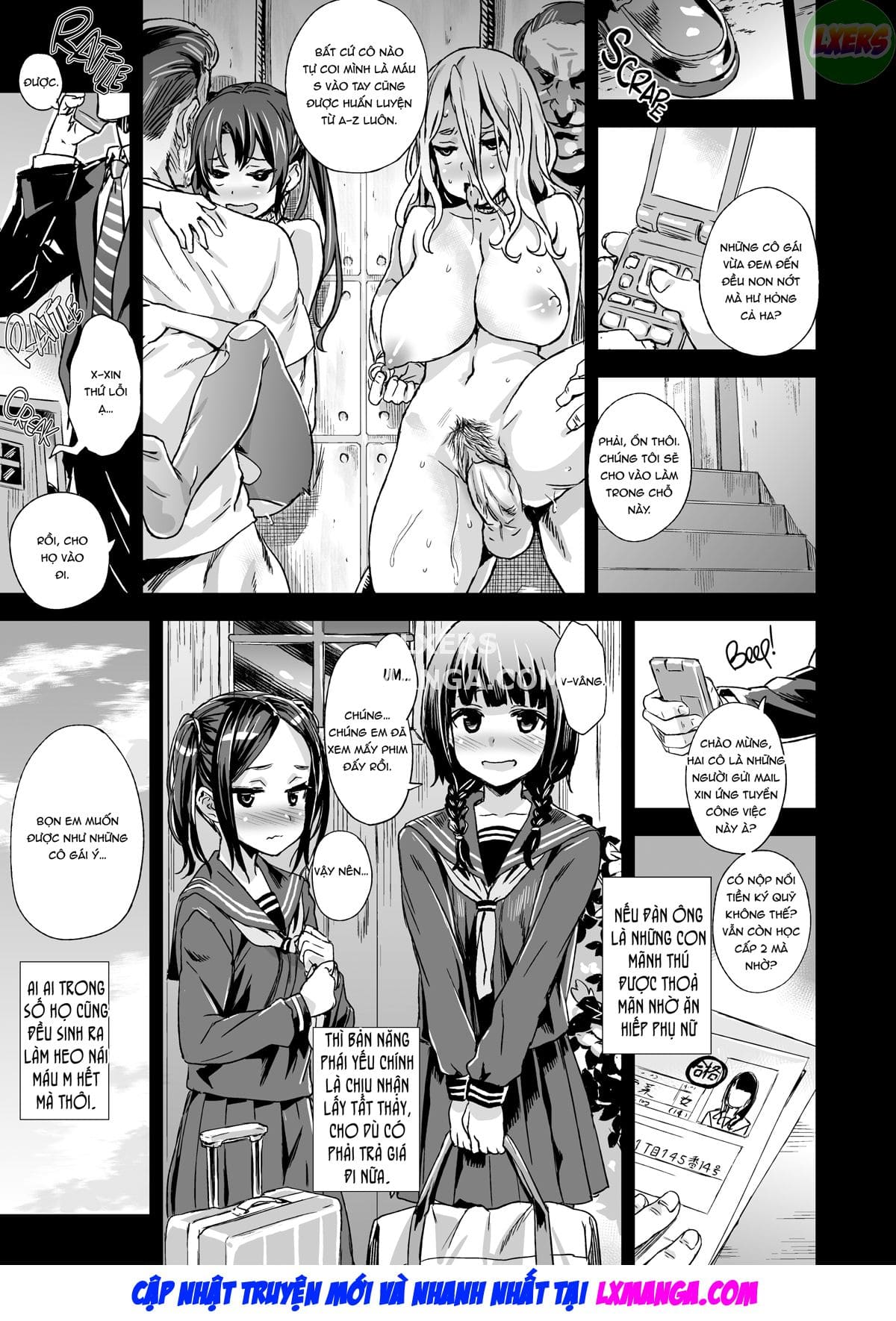 HentaiVN.net - Ảnh 42 - VictimGirlsR JK de Refre -Flesh & Refresh - Oneshot