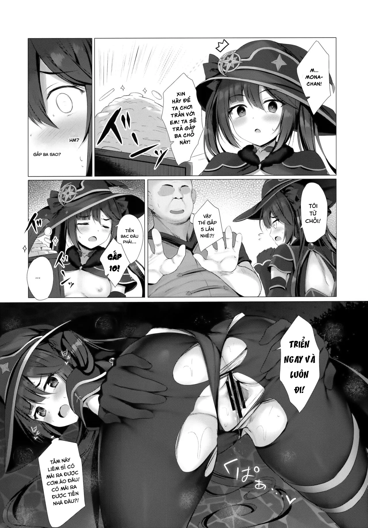 HentaiVN.net - Ảnh 10 - Okane no Tame nara Shikataganai! [It Can't Be Helped if It's for Money] - Oneshot