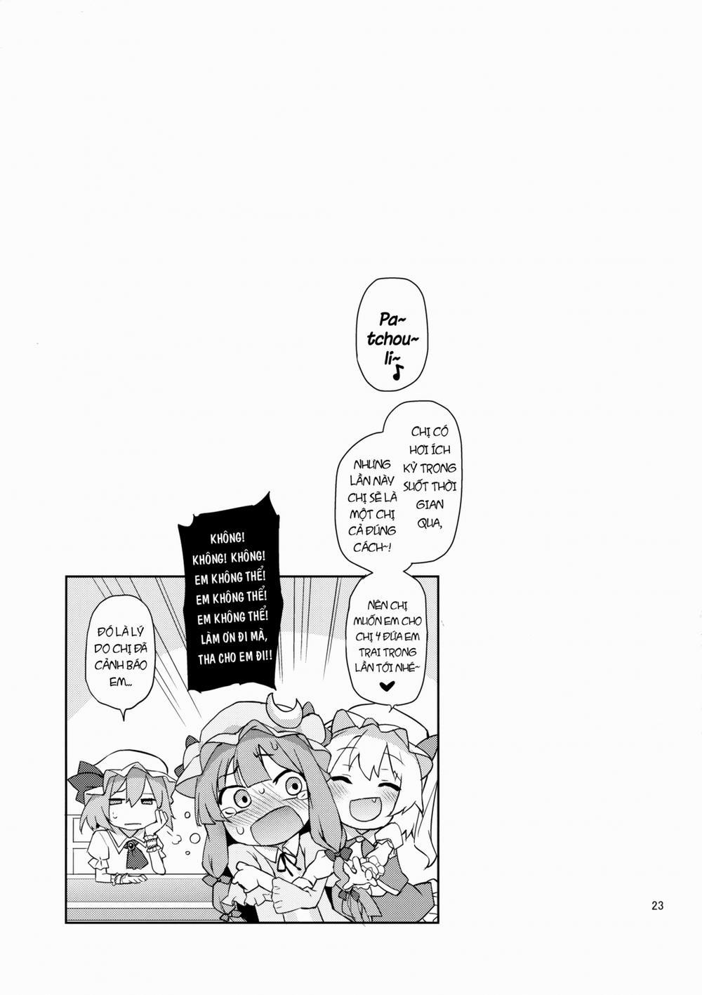 HentaiVN.net - Ảnh 25 - Osewa Shinaide Flan Onee-chan! (Touhou) [Don't Take Care Of Me, Flan Onee-chan!] - Oneshot