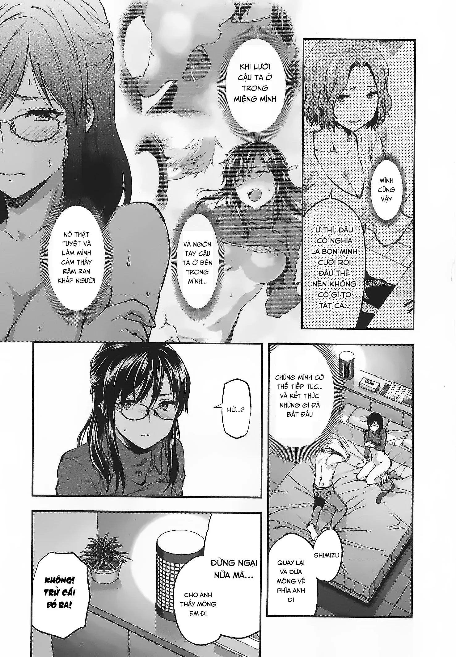 HentaiVN.net - Ảnh 22 - Dù cho tôi đã có bạn trai rồi [Kareshi ga Iru no ni, Even Though I have a Boyfriend] - Chap 1: Shimizu Tamayo