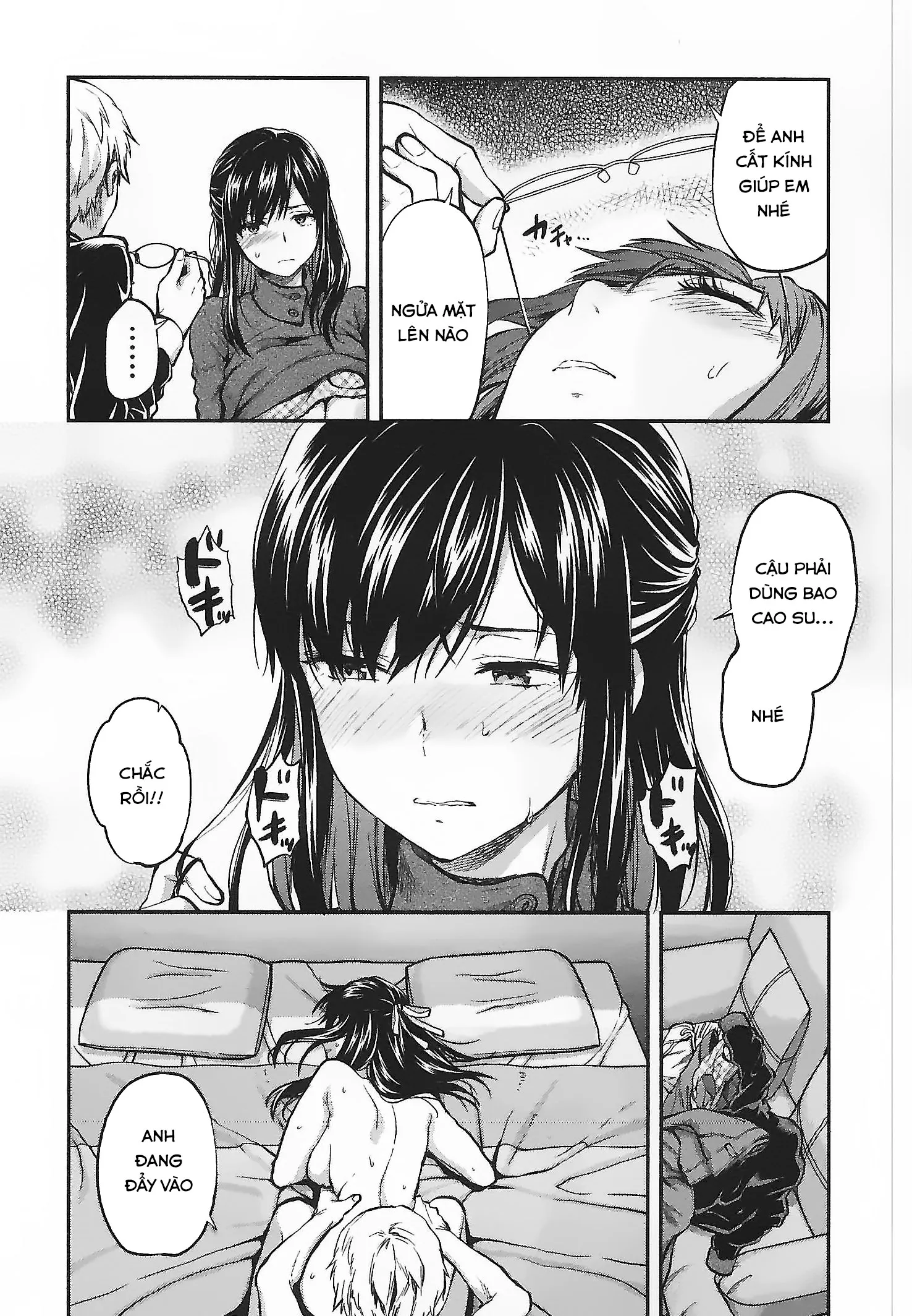 HentaiVN.net - Ảnh 23 - Dù cho tôi đã có bạn trai rồi [Kareshi ga Iru no ni, Even Though I have a Boyfriend] - Chap 1: Shimizu Tamayo