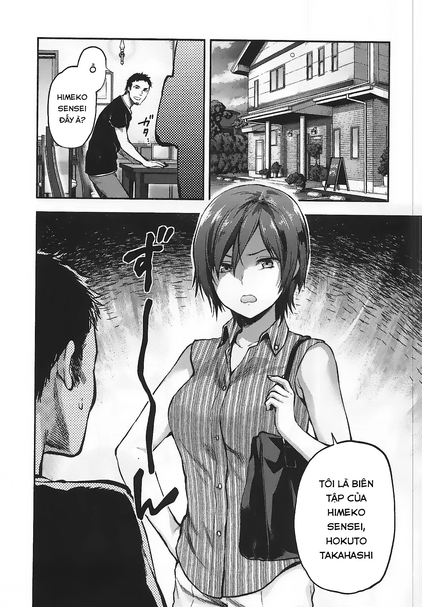 HentaiVN.net - Ảnh 10 - Dù cho tôi đã có bạn trai rồi [Kareshi ga Iru no ni, Even Though I have a Boyfriend] - Chap 2: Hokuto Takahashi