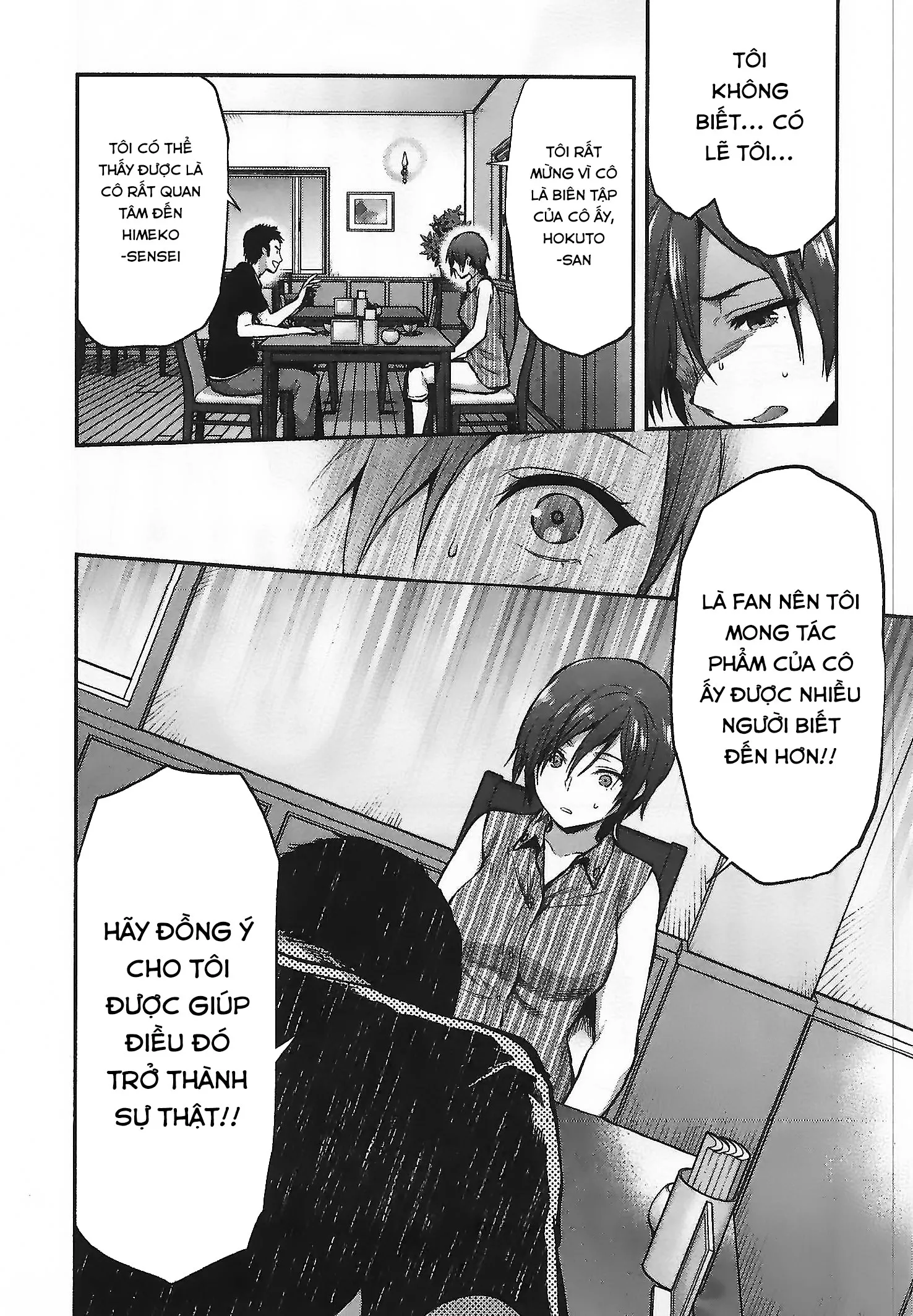 HentaiVN.net - Ảnh 12 - Dù cho tôi đã có bạn trai rồi [Kareshi ga Iru no ni, Even Though I have a Boyfriend] - Chap 2: Hokuto Takahashi