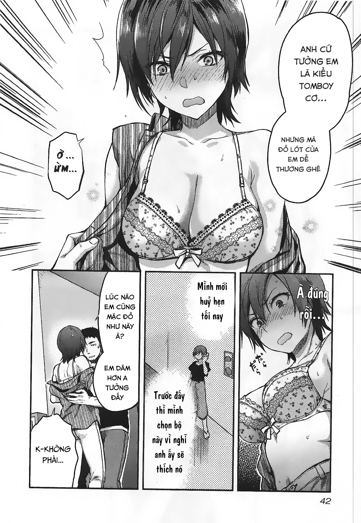 HentaiVN.net - Ảnh 16 - Dù cho tôi đã có bạn trai rồi [Kareshi ga Iru no ni, Even Though I have a Boyfriend] - Chap 2: Hokuto Takahashi