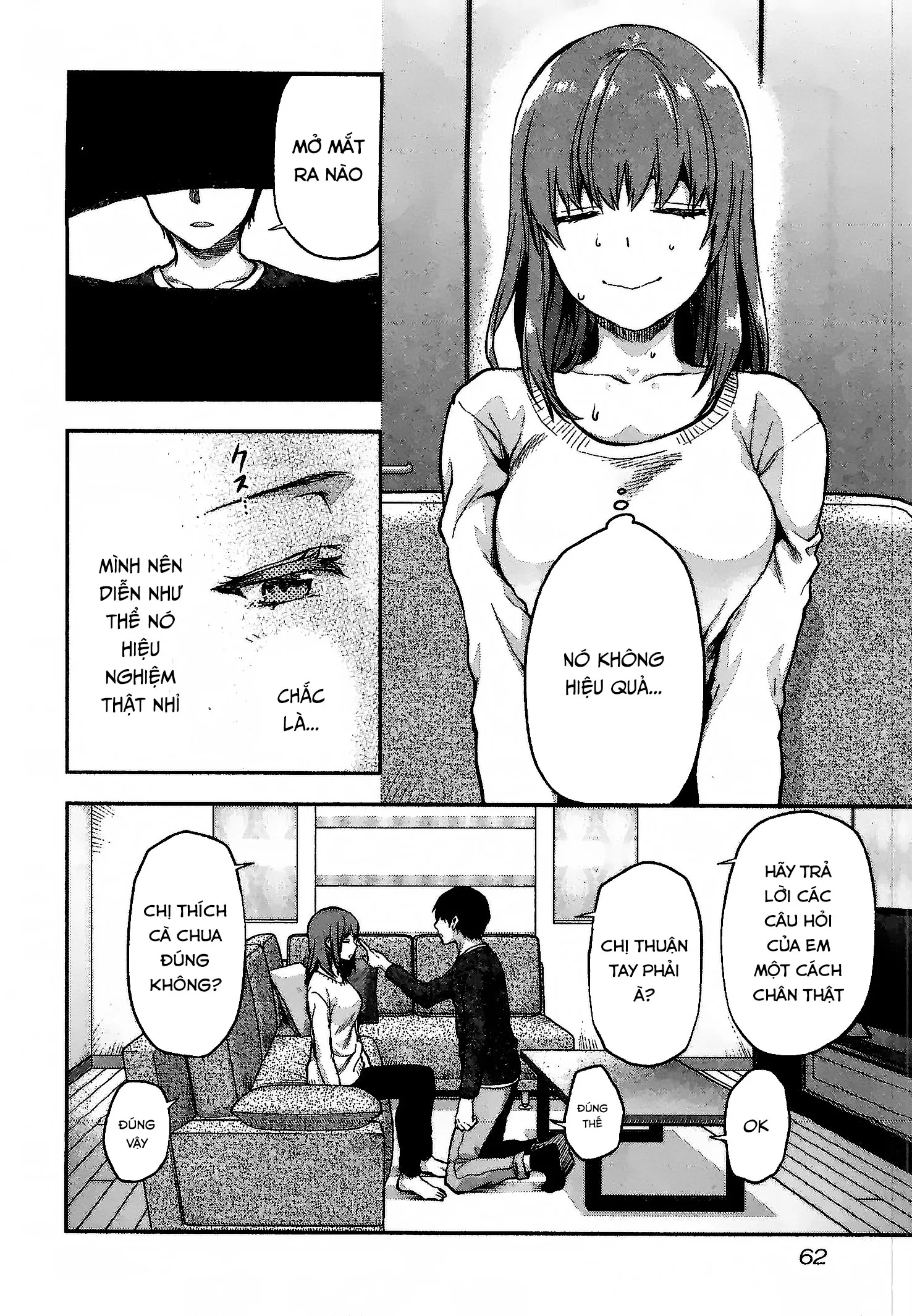 HentaiVN.net - Ảnh 10 - Dù cho tôi đã có bạn trai rồi [Kareshi ga Iru no ni, Even Though I have a Boyfriend] - Chap 3: Hôn thê Minami Ohara