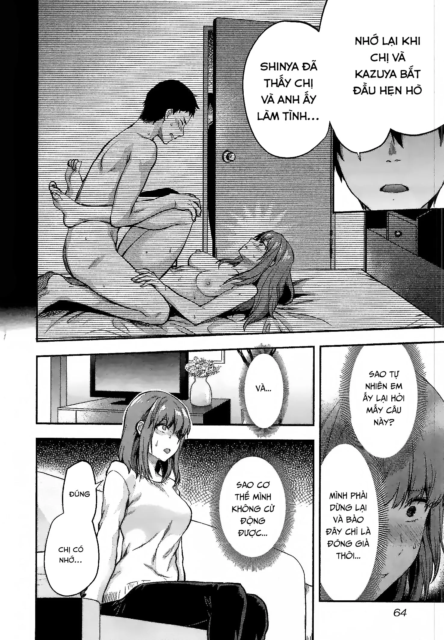 HentaiVN.net - Ảnh 12 - Dù cho tôi đã có bạn trai rồi [Kareshi ga Iru no ni, Even Though I have a Boyfriend] - Chap 3: Hôn thê Minami Ohara