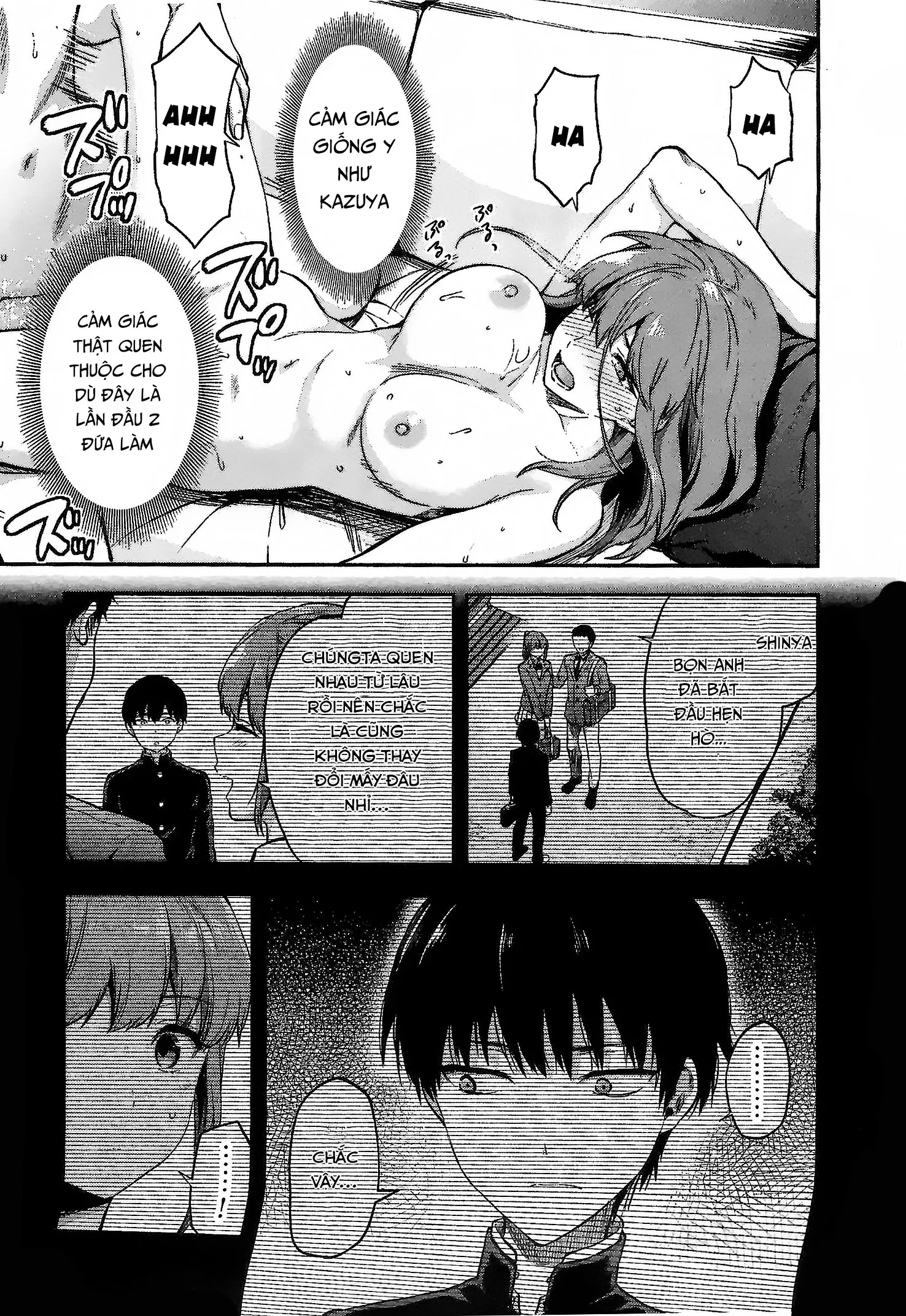 HentaiVN.net - Ảnh 21 - Dù cho tôi đã có bạn trai rồi [Kareshi ga Iru no ni, Even Though I have a Boyfriend] - Chap 3: Hôn thê Minami Ohara