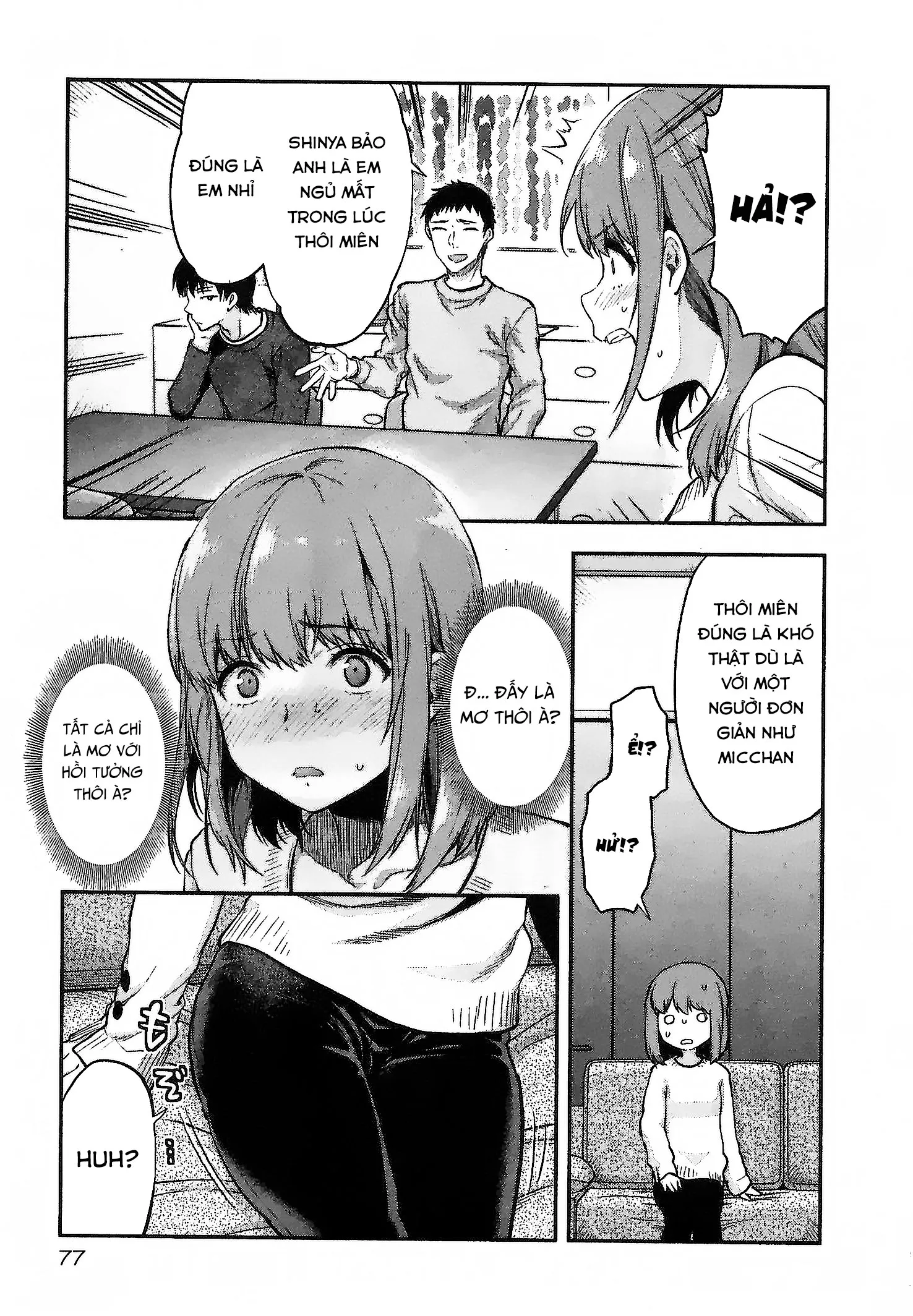HentaiVN.net - Ảnh 25 - Dù cho tôi đã có bạn trai rồi [Kareshi ga Iru no ni, Even Though I have a Boyfriend] - Chap 3: Hôn thê Minami Ohara