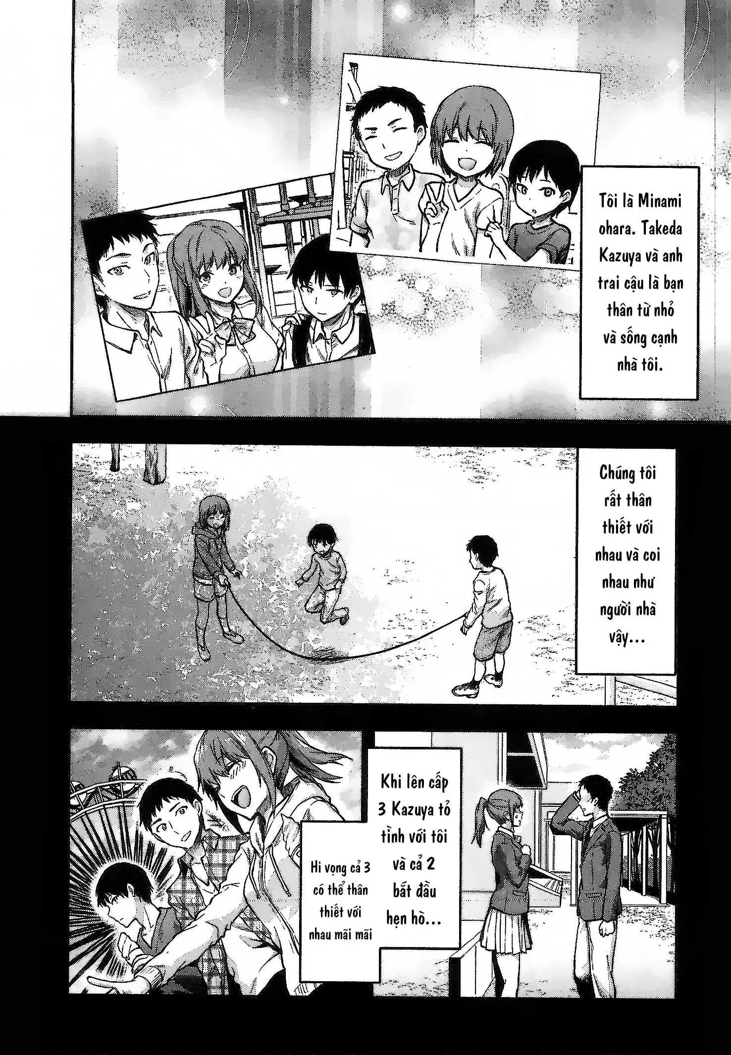 HentaiVN.net - Ảnh 6 - Dù cho tôi đã có bạn trai rồi [Kareshi ga Iru no ni, Even Though I have a Boyfriend] - Chap 3: Hôn thê Minami Ohara
