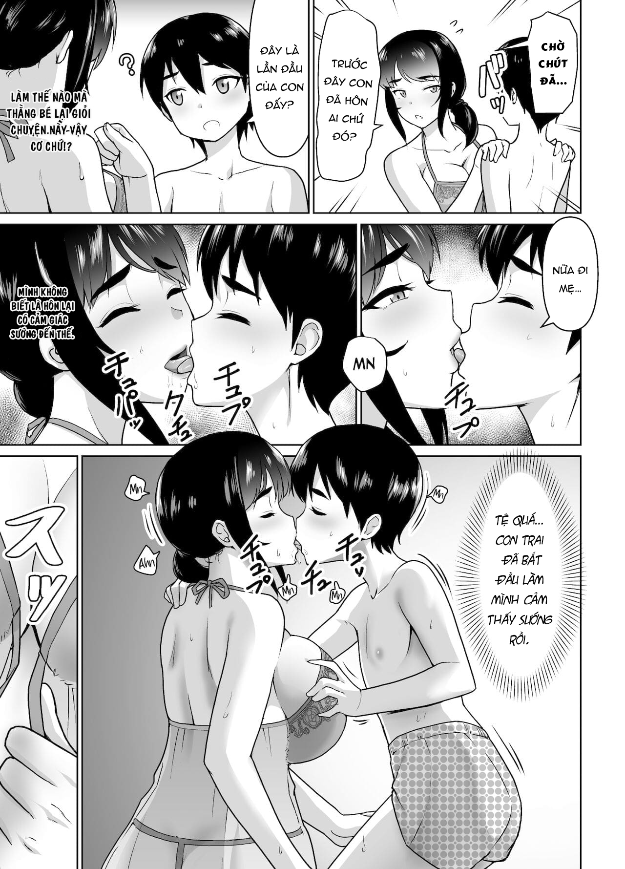 HentaiVN.net - Ảnh 28 - Boshi Kara Hajimeru Renai Kankei - Oneshot