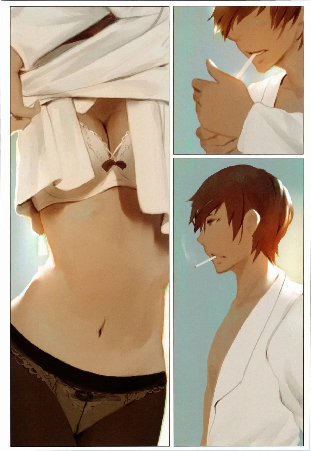 HentaiVN.net - Ảnh 8 - Cô gái trong xưởng vẽ của tôi ✍ [Lady ~in the studio~] - Chương I: Mối tình sai trái