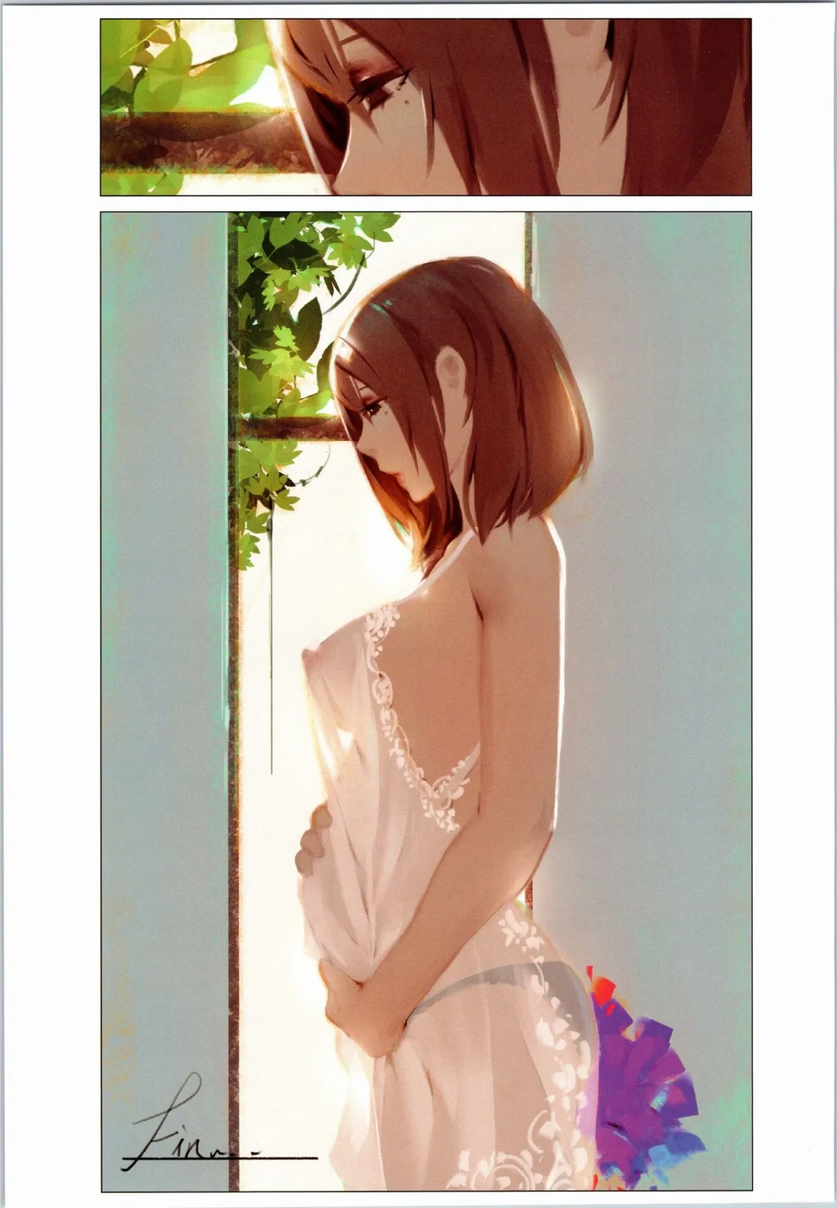 HentaiVN.net - Ảnh 21 - Cô gái trong xưởng vẽ của tôi ✍ [Lady ~in the studio~] - Chương II: Em nhớ anh...