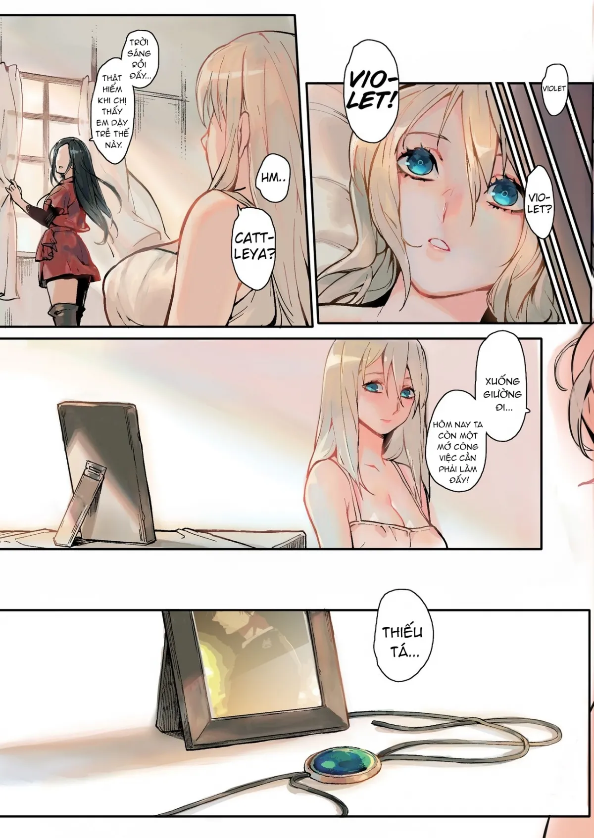 HentaiVN.net - Ảnh 12 - Khu vườn giấc mộng. [Dreaming Garden(Violet Evergarden)] - Oneshot