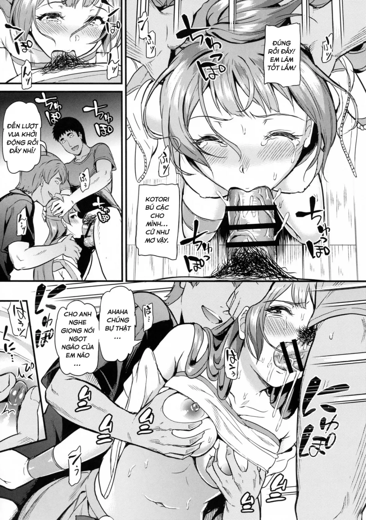 HentaiVN.net - Ảnh 15 - Joshidaisei Minami Kotori no YariCir Jikenbo Case.1 (Love Live!) [College Girl Kotori Minami's Hookup Circle Incident Record Book Case.1] - Oneshot