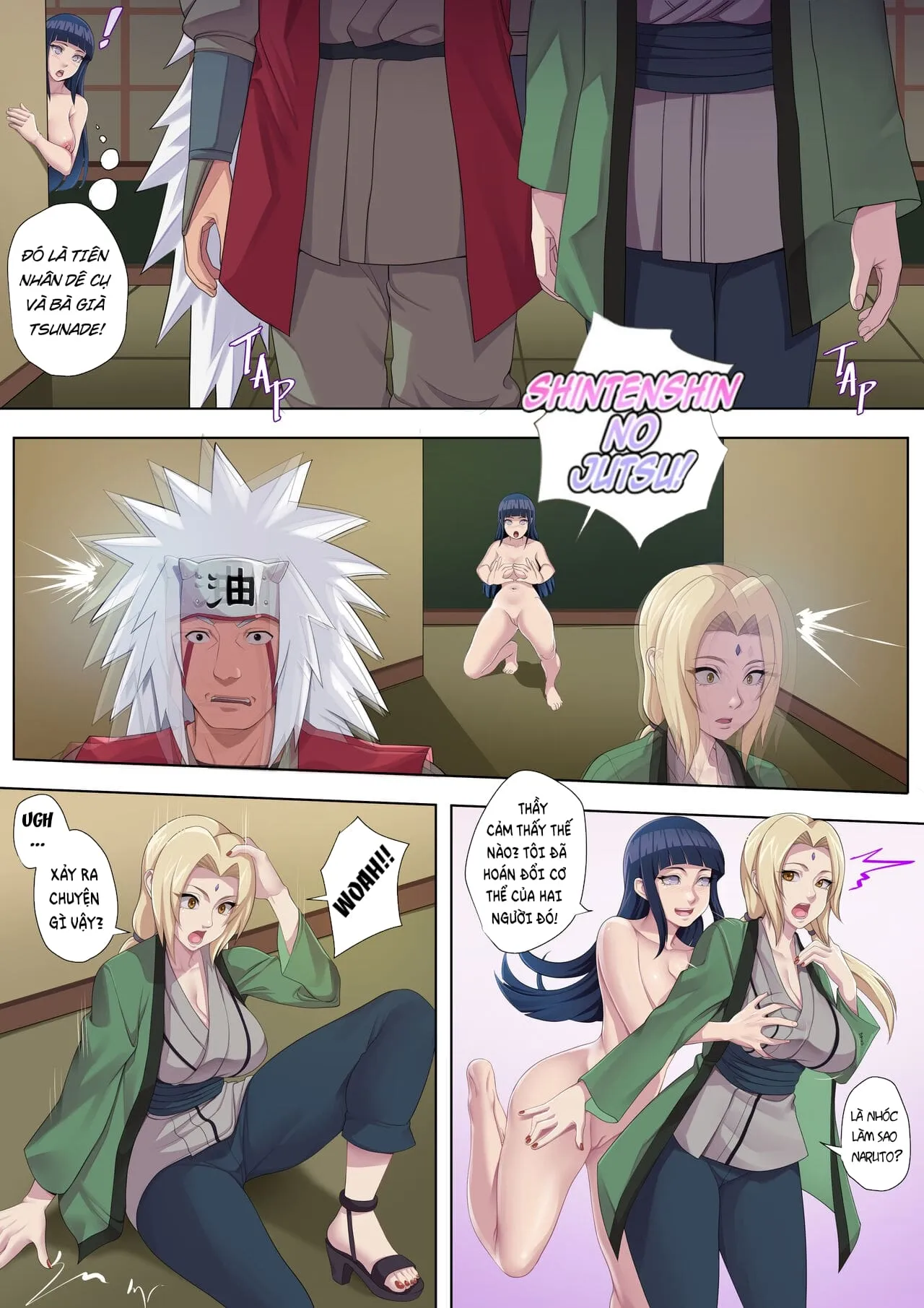 HentaiVN.net - Ảnh 5 - Tâm Chuyển Thân Thuật [A Hyuu Naruto] - Oneshot