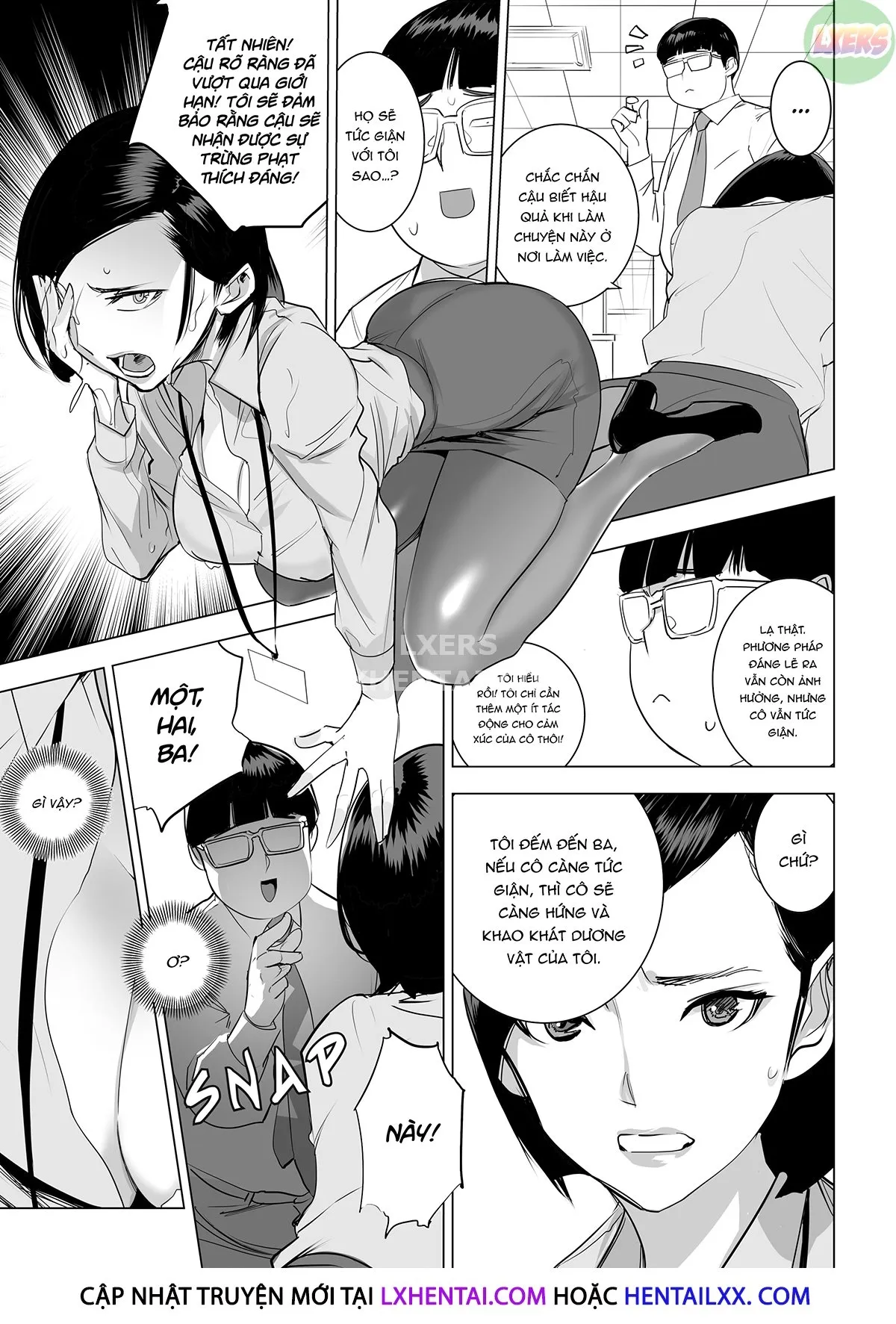 HentaiVN.net - Ảnh 12 - Điều khiển chị trưởng phòng - Oneshot
