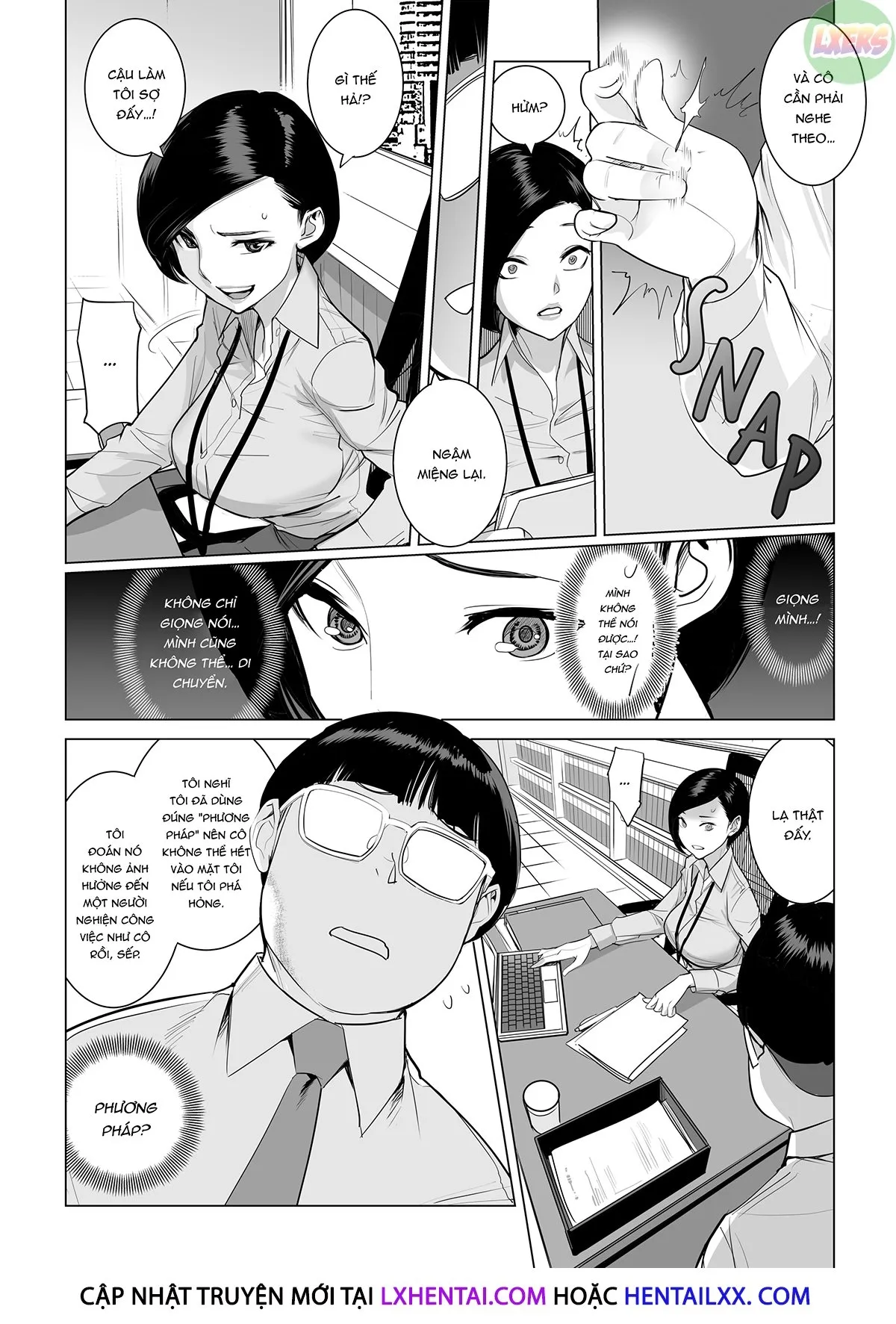 HentaiVN.net - Ảnh 7 - Điều khiển chị trưởng phòng - Oneshot