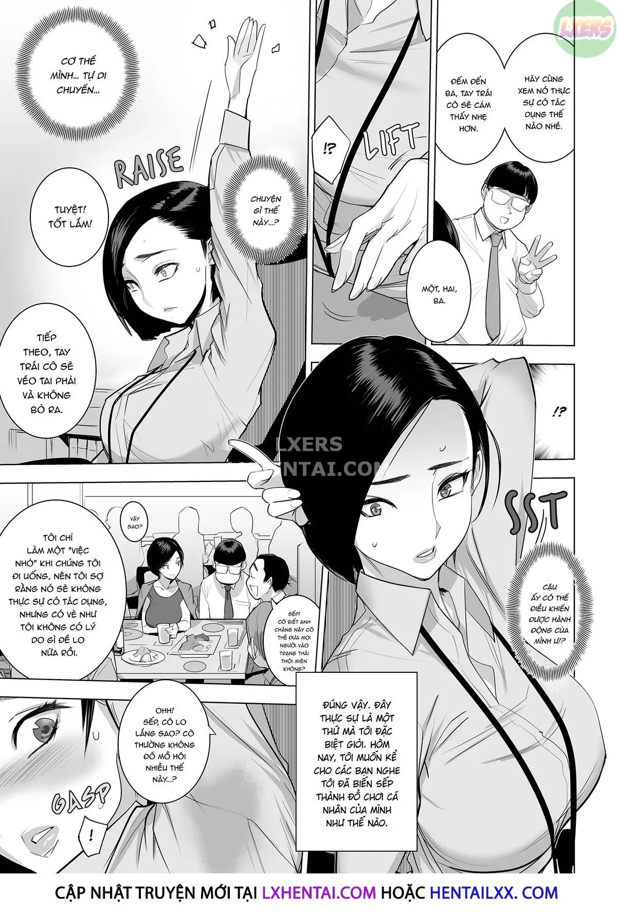 HentaiVN.net - Ảnh 8 - Điều khiển chị trưởng phòng - Oneshot