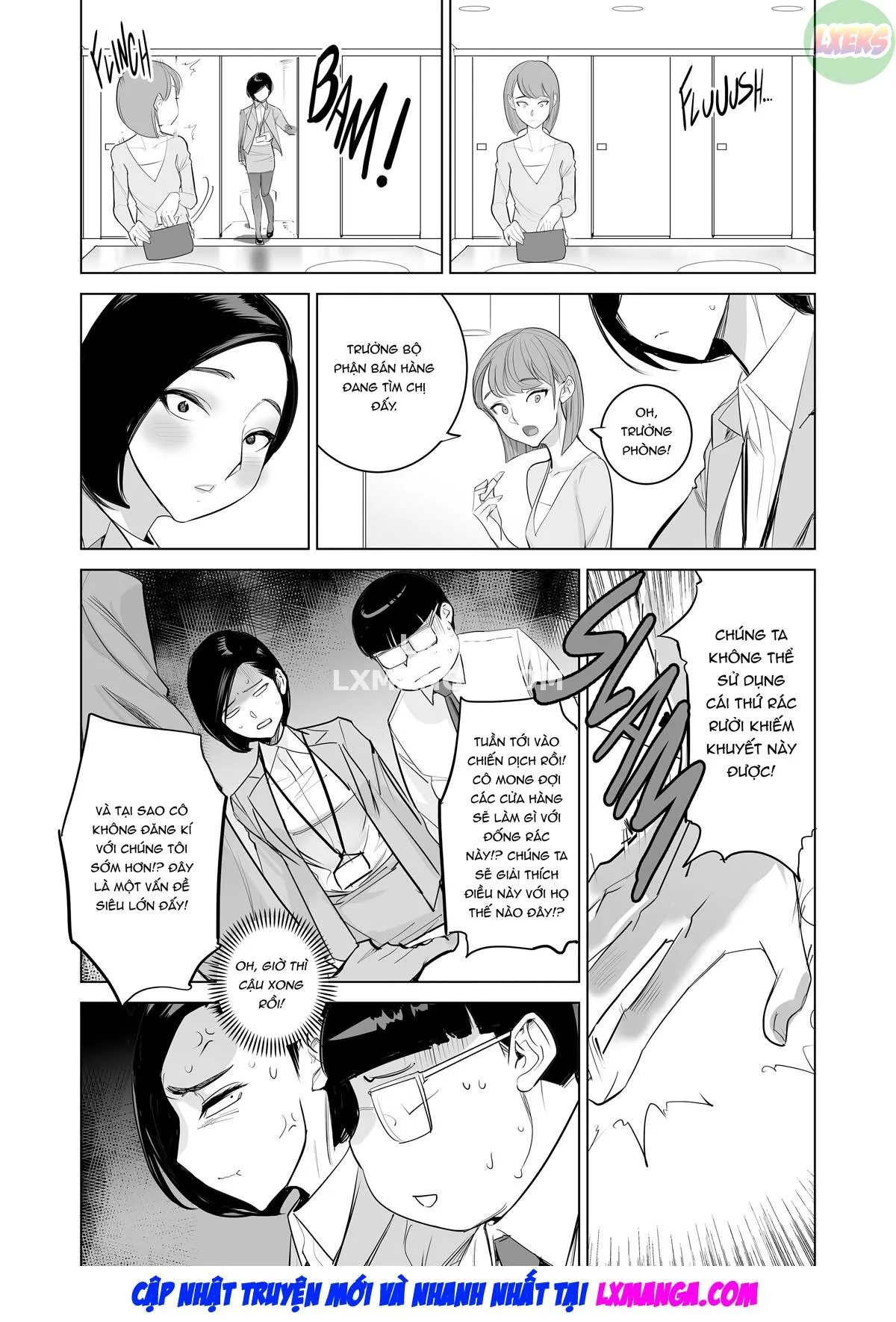 HentaiVN.net - Ảnh 10 - Điều khiển chị trưởng phòng - Chap 2