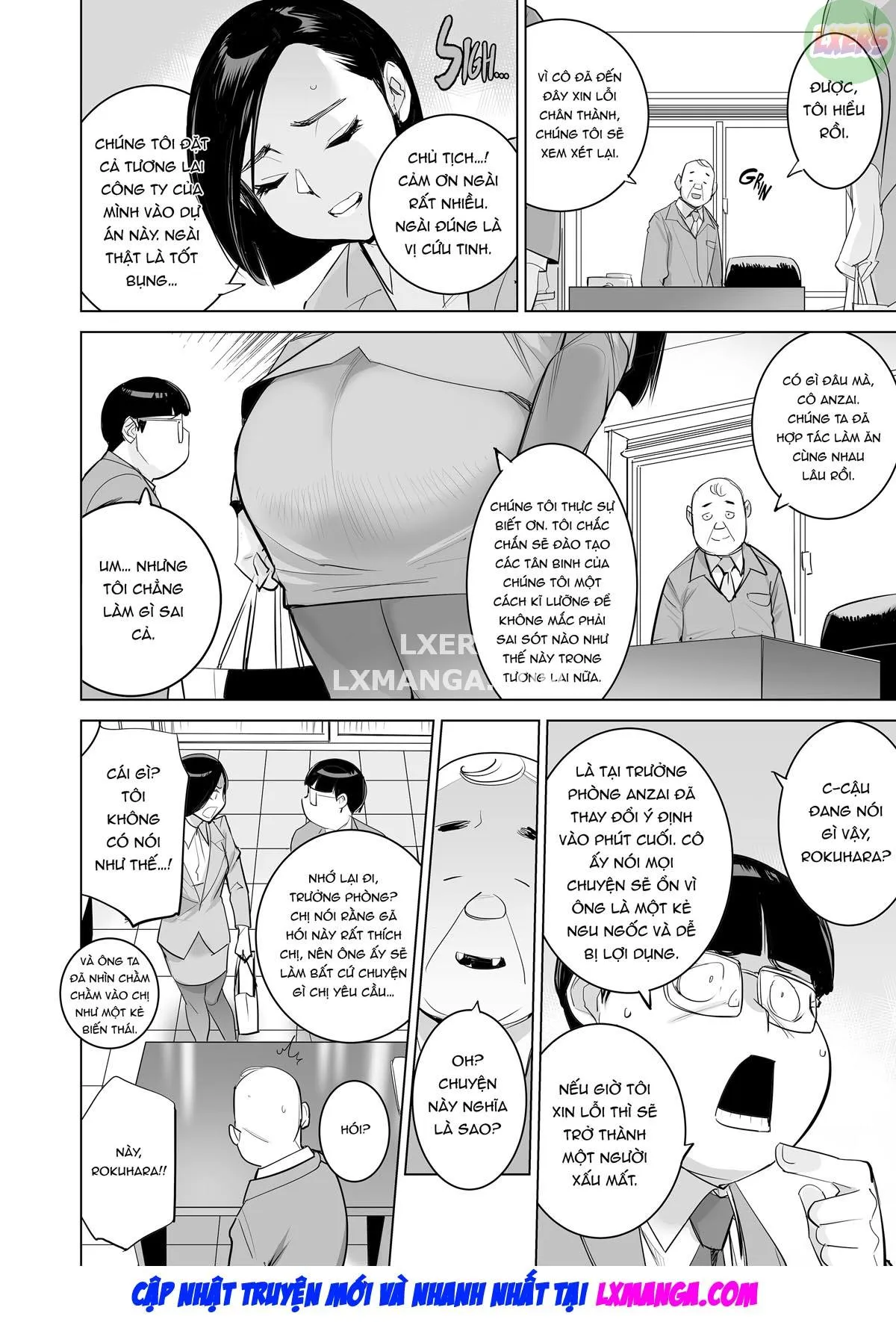 HentaiVN.net - Ảnh 12 - Điều khiển chị trưởng phòng - Chap 2