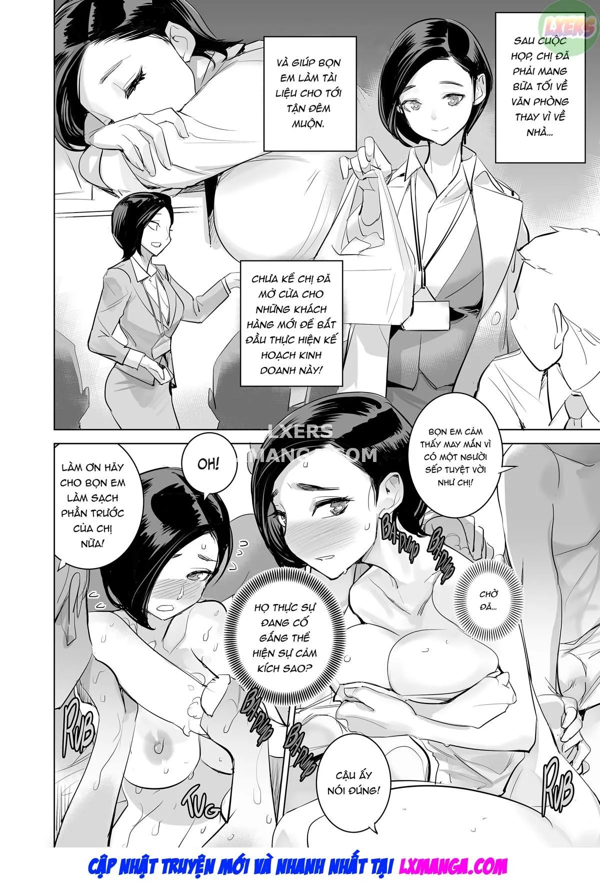 HentaiVN.net - Ảnh 15 - Điều khiển chị trưởng phòng - Chap 3