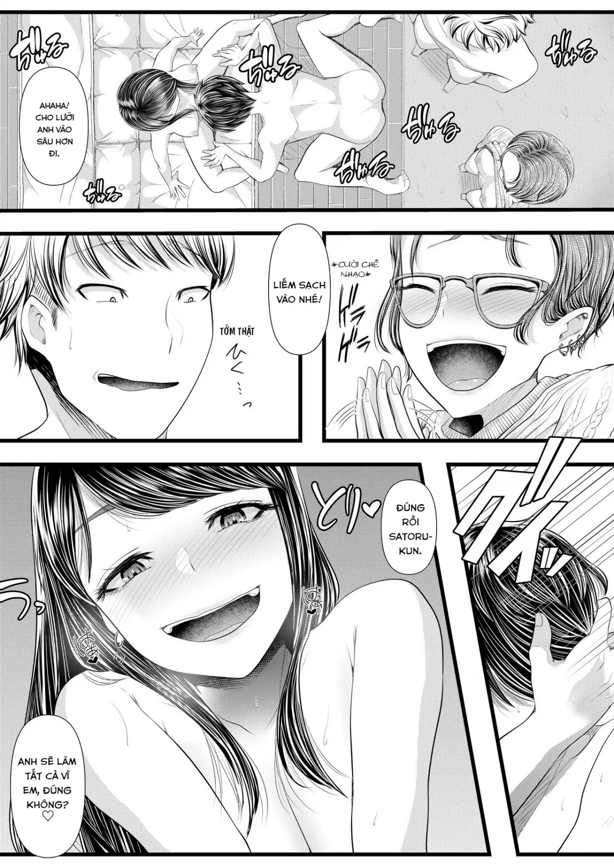 HentaiVN.net - Ảnh 50 - Hajimete no Netorare Maso-ka Choukyou 4 [My First Cuckold Masochist Training 4] - Oneshot