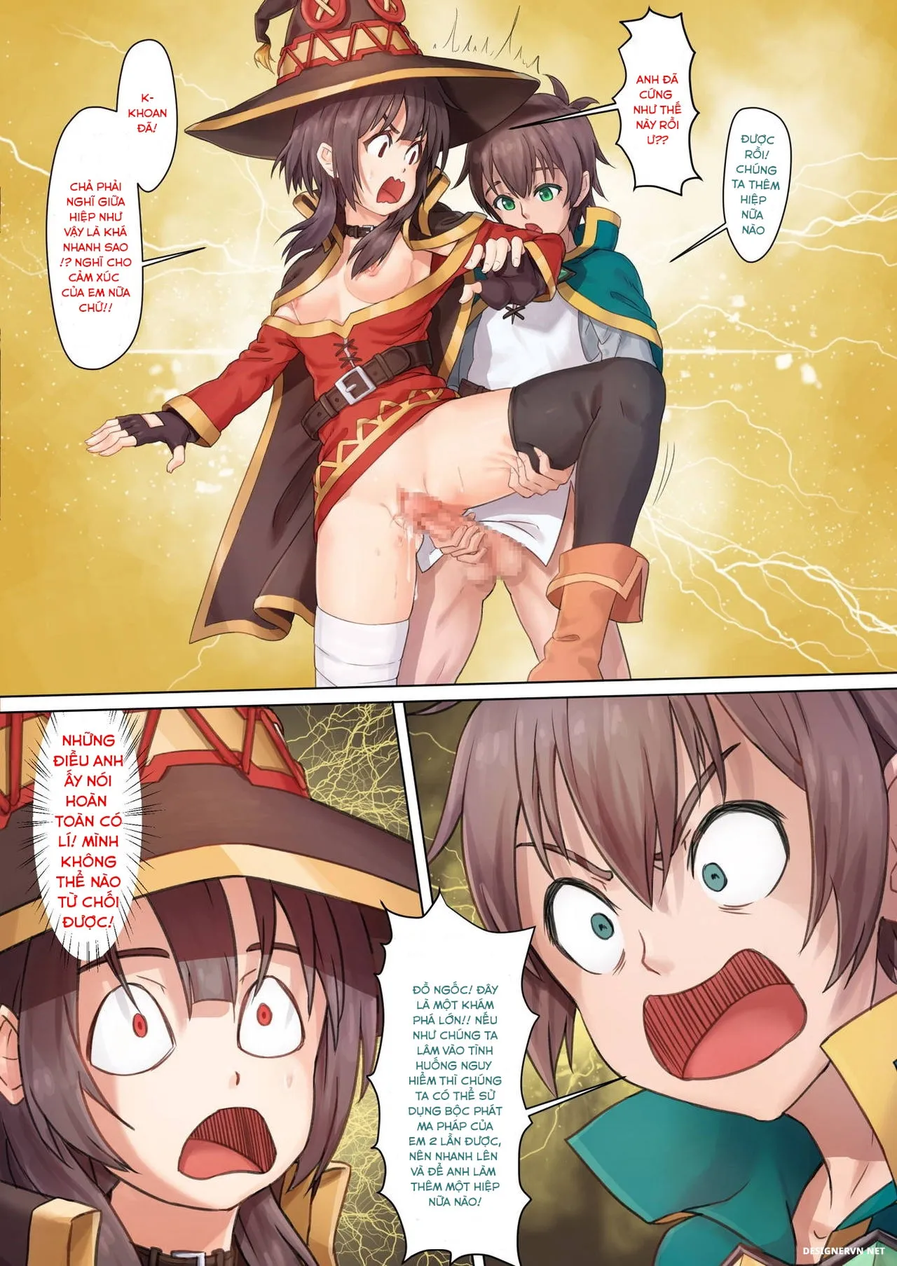 HentaiVN.net - Ảnh 15 - Kono Subarashii Mahoutsukai ni Maryoku Hokyuu o! (Kono Subarashii Sekai ni Syukufuku o!) - Oneshot