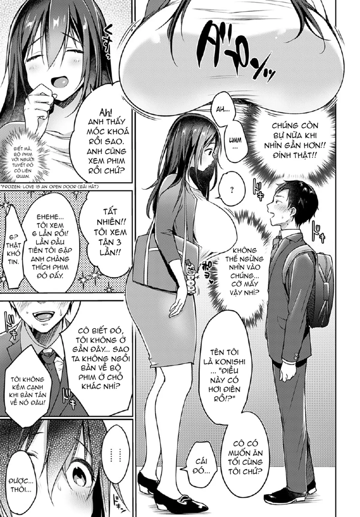 HentaiVN.net - Ảnh 3 - Chuyện tình Nàng cao và Chàng lùn [Tall & Short] - Oneshot