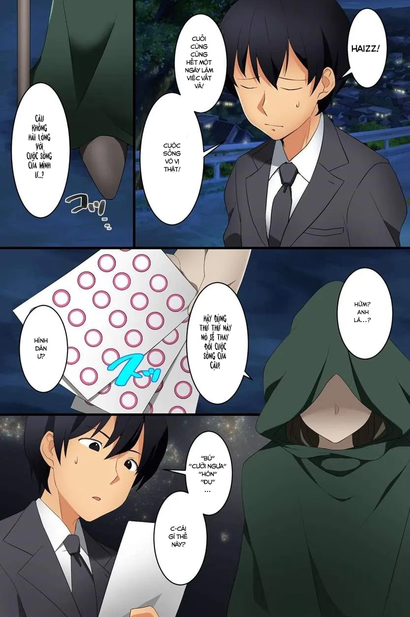 HentaiVN.net - Ảnh 3 - Hình dán thần kỳ [Hyoushiki Seal ~ Hararetara Sakaraenai Ecchi na Seal] - Chap 1-Chơi em dark skin
