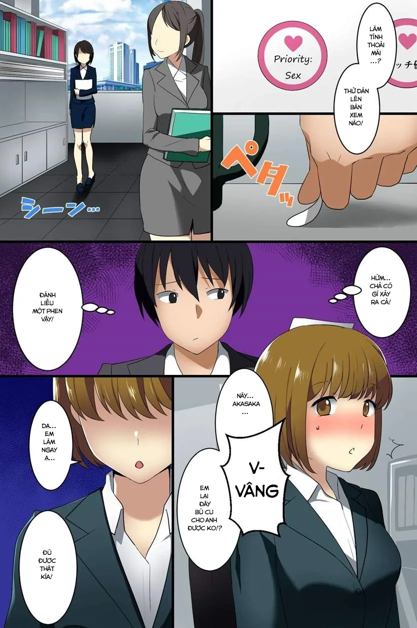 HentaiVN.net - Ảnh 5 - Hình dán thần kỳ [Hyoushiki Seal ~ Hararetara Sakaraenai Ecchi na Seal] - Chap 1-Chơi em dark skin