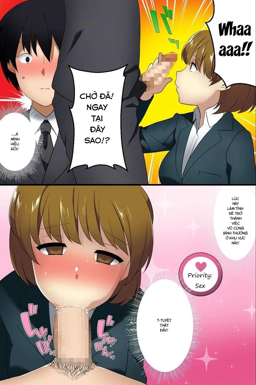 HentaiVN.net - Ảnh 6 - Hình dán thần kỳ [Hyoushiki Seal ~ Hararetara Sakaraenai Ecchi na Seal] - Chap 1-Chơi em dark skin