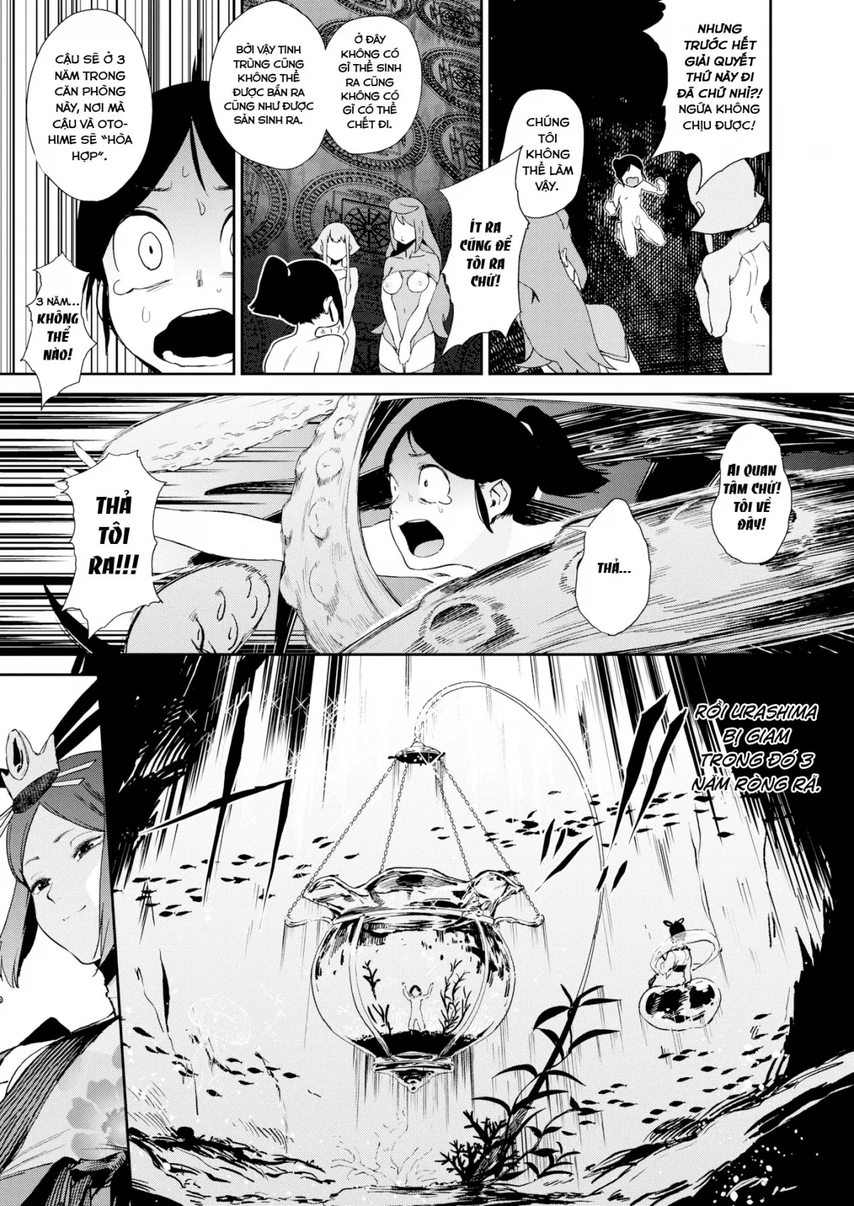 HentaiVN.net - Ảnh 10 - Chuyện cổ tích về chàng Urashima [The Story of Urashima] - Oneshot