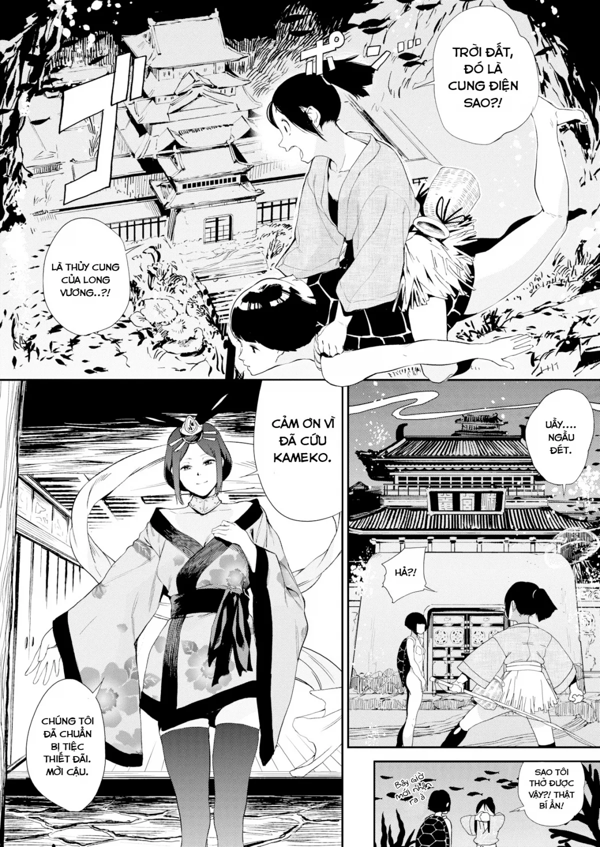 HentaiVN.net - Ảnh 5 - Chuyện cổ tích về chàng Urashima [The Story of Urashima] - Oneshot