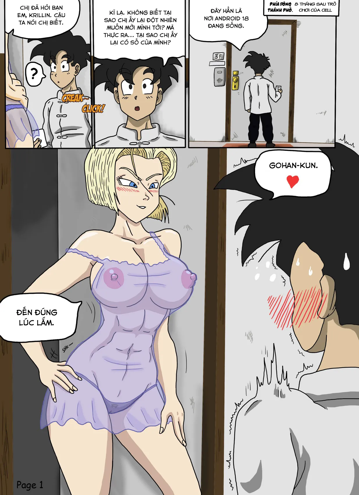 HentaiVN.net - Ảnh 4 - Gohan Best Years - Oneshot