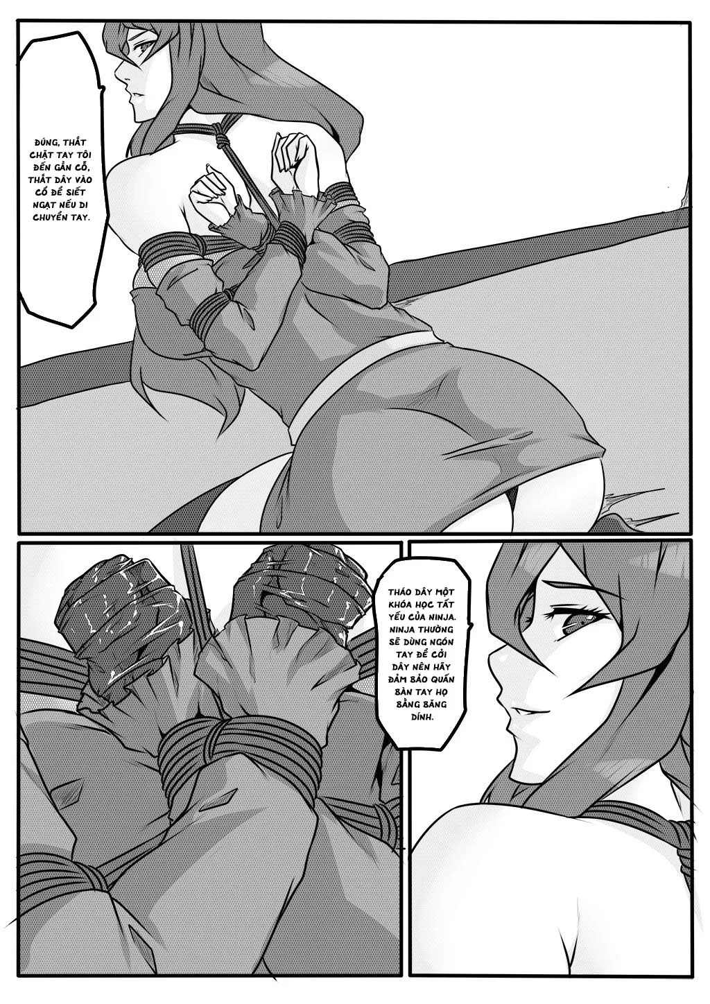 HentaiVN.net - Ảnh 9 - Cách trói một ninja (Naruto) [Mei from Naruto] - Oneshot