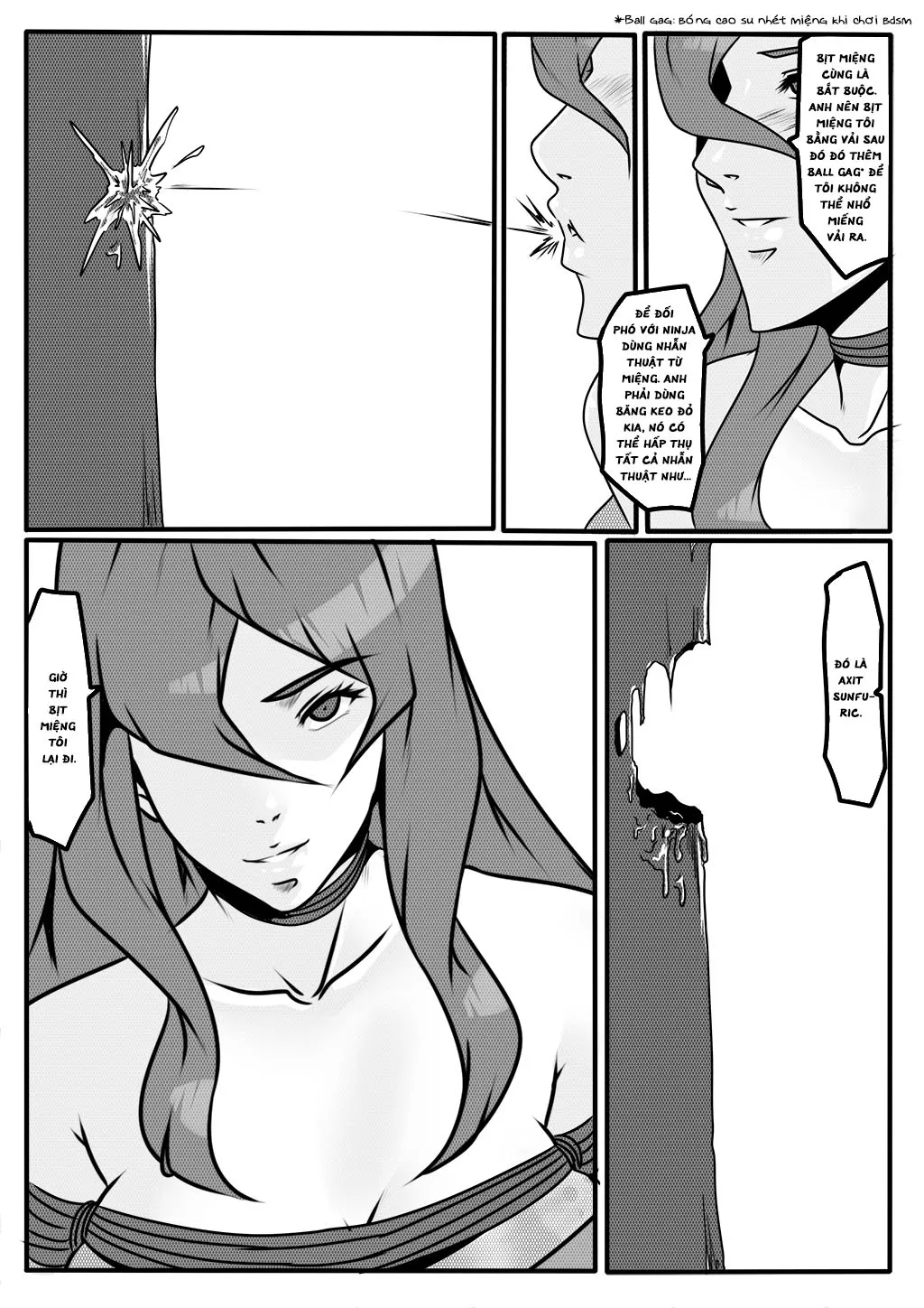 HentaiVN.net - Ảnh 10 - Cách trói một ninja (Naruto) [Mei from Naruto] - Oneshot