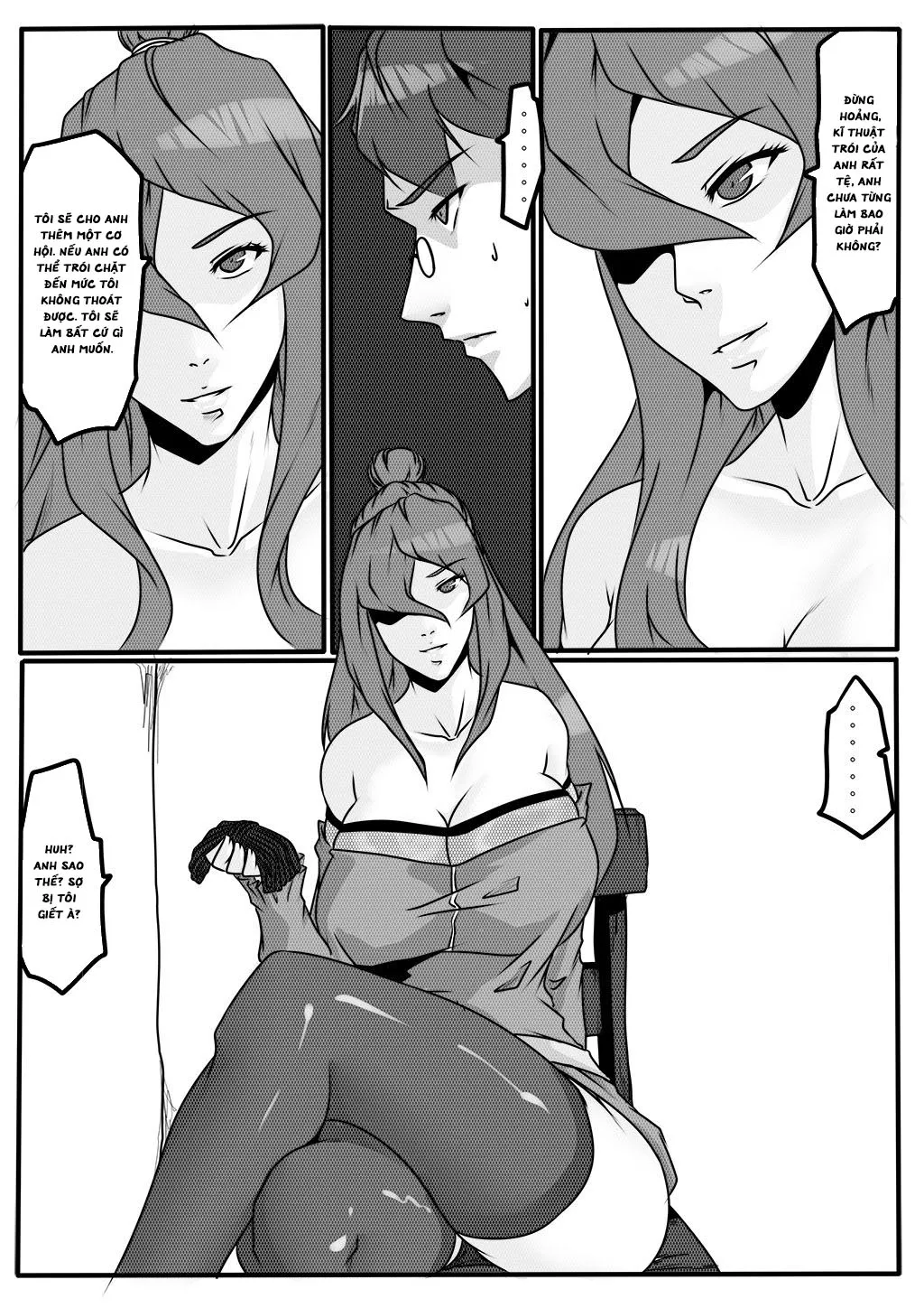 HentaiVN.net - Ảnh 8 - Cách trói một ninja (Naruto) [Mei from Naruto] - Oneshot