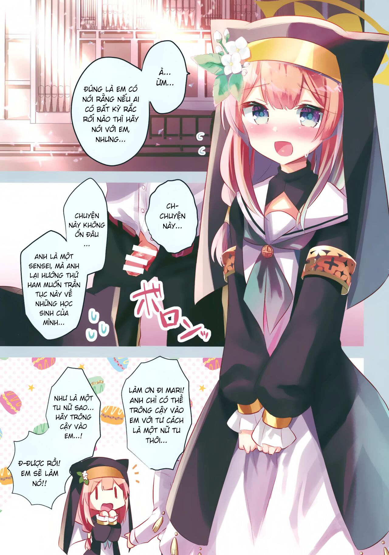 HentaiVN.net - Ảnh 4 - Blue Archive Hon. Full Color [ブルアカぼん。フルカラー] - Oneshot