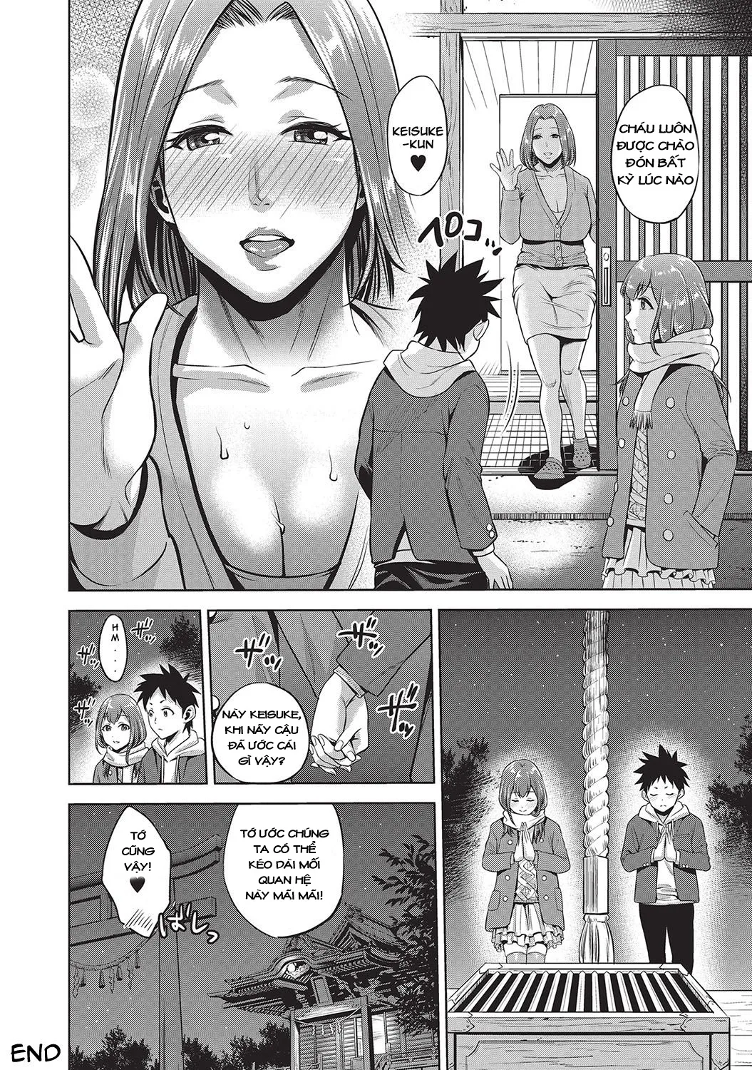 HentaiVN.net - Ảnh 21 - Kinga Shinnen [A New Year's Taboo] - Oneshot