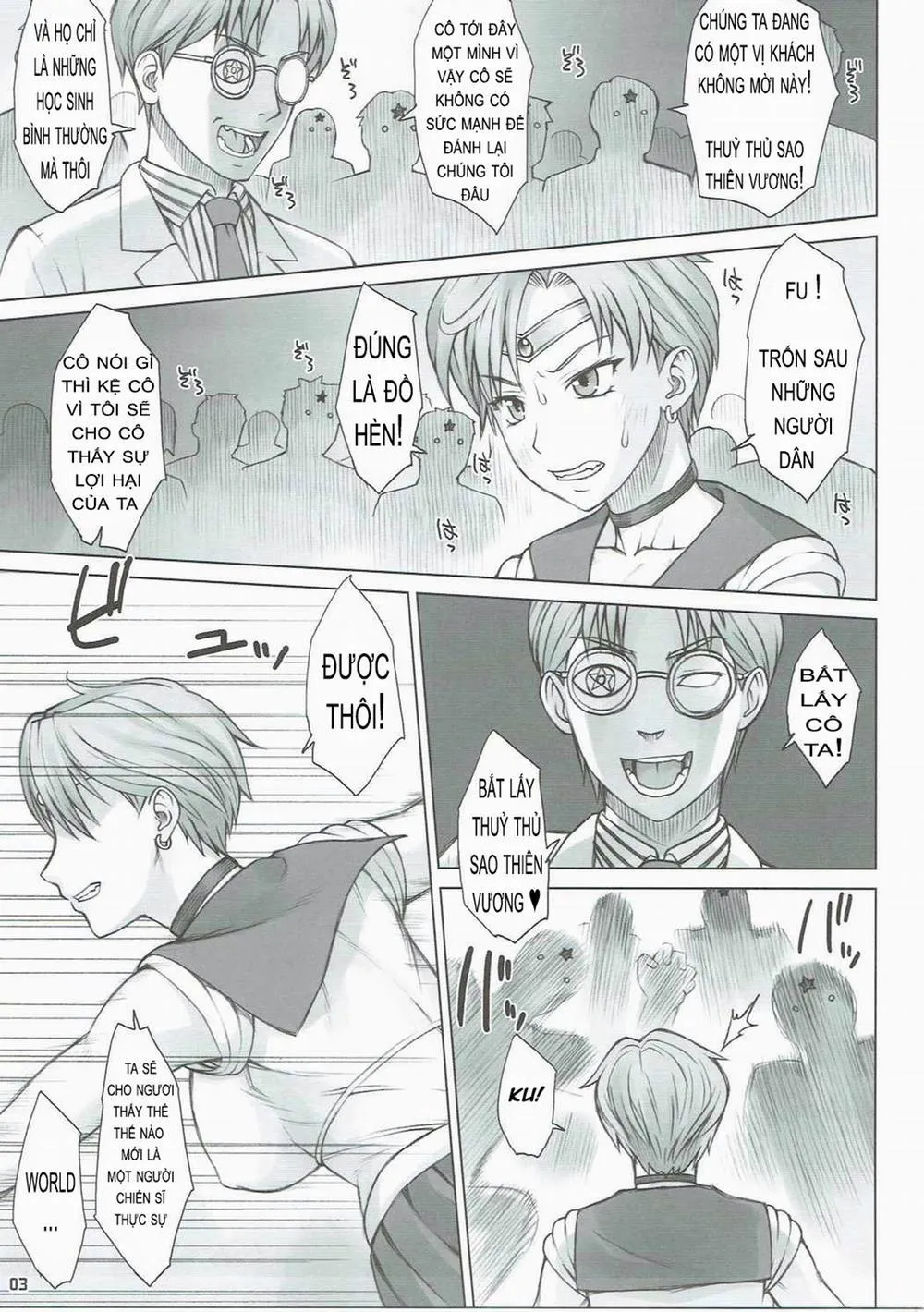 HentaiVN.net - Ảnh 2 - Seibetsu Oshiete Uranus-san (Sailor Moon) - Oneshot