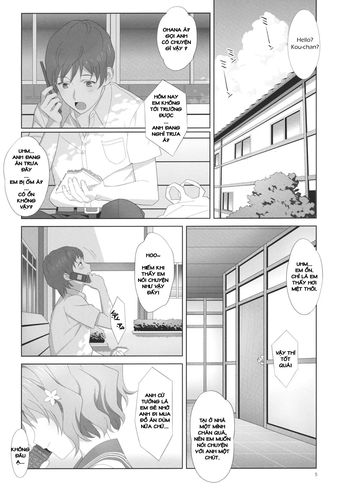 HentaiVN.net - Ảnh 4 - Hito no Fundoshi (Hanasaku Iroha) - Oneshot