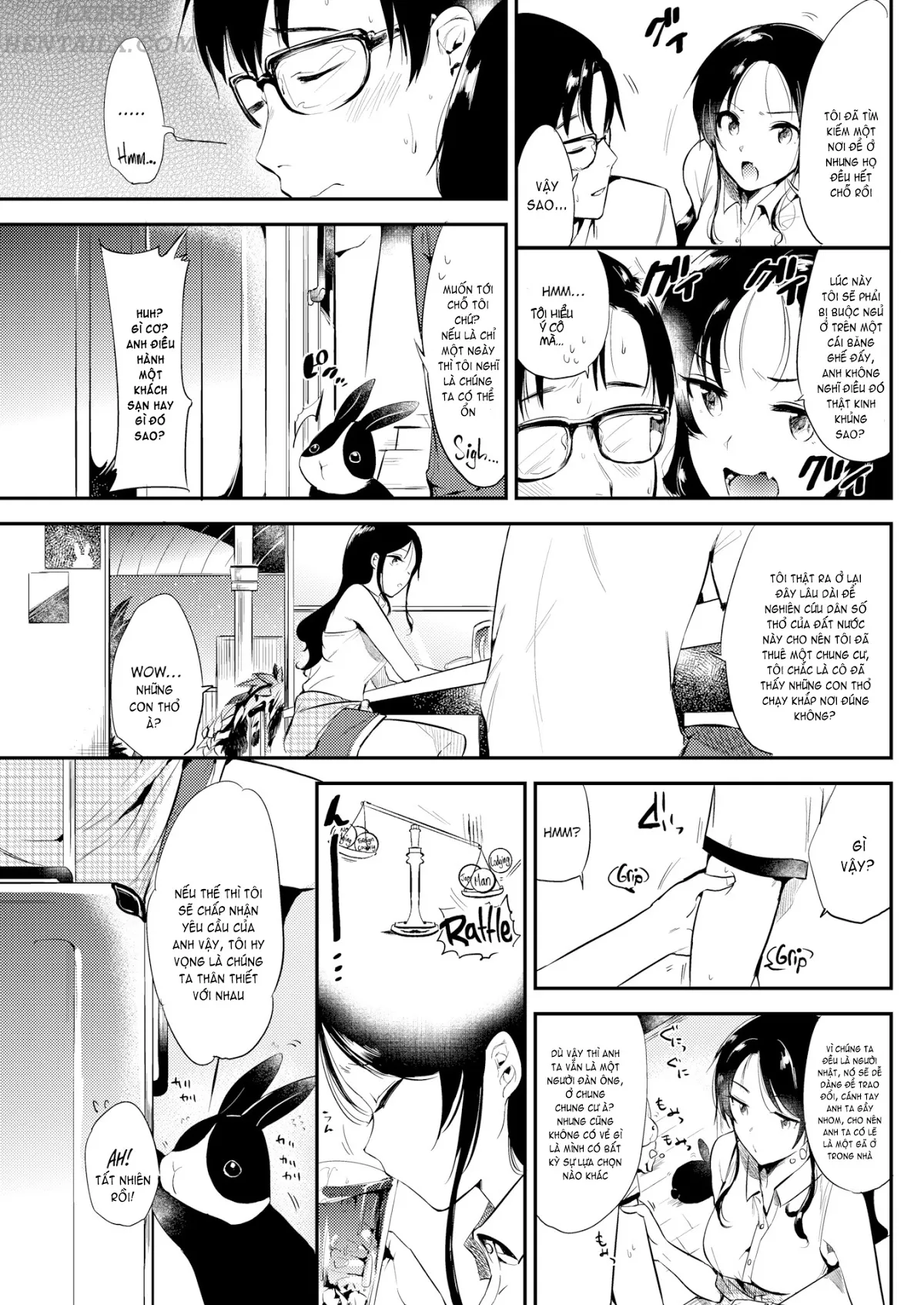 HentaiVN.net - Ảnh 8 - Welcome to the Rabbit Paradise [Comic Kairakuten 2017-09] - Oneshot [Không Che]