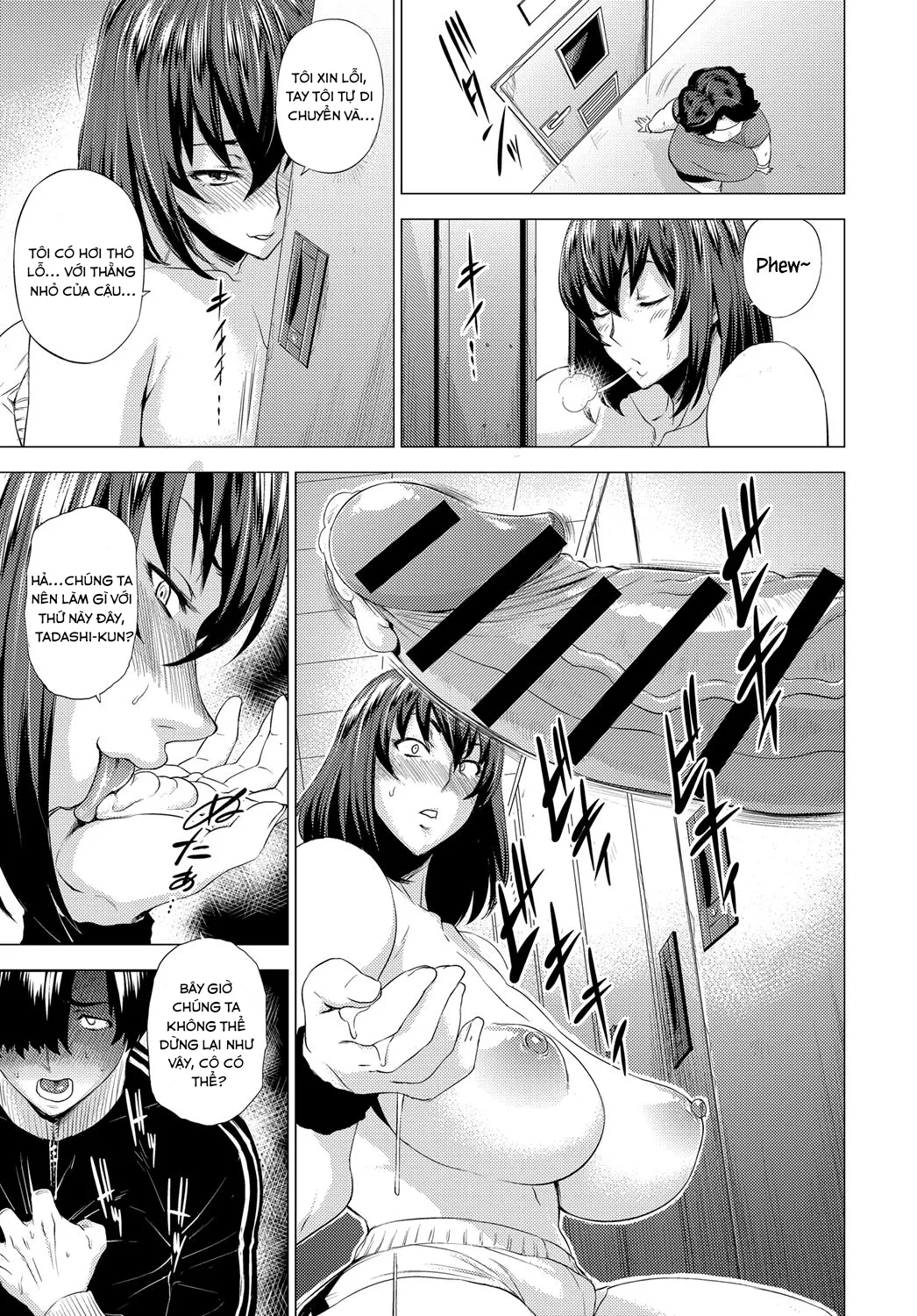 HentaiVN.net - Ảnh 12 - Đừng để bị bắt [Bare nai You ni; Don’t Get Caught] - Oneshot