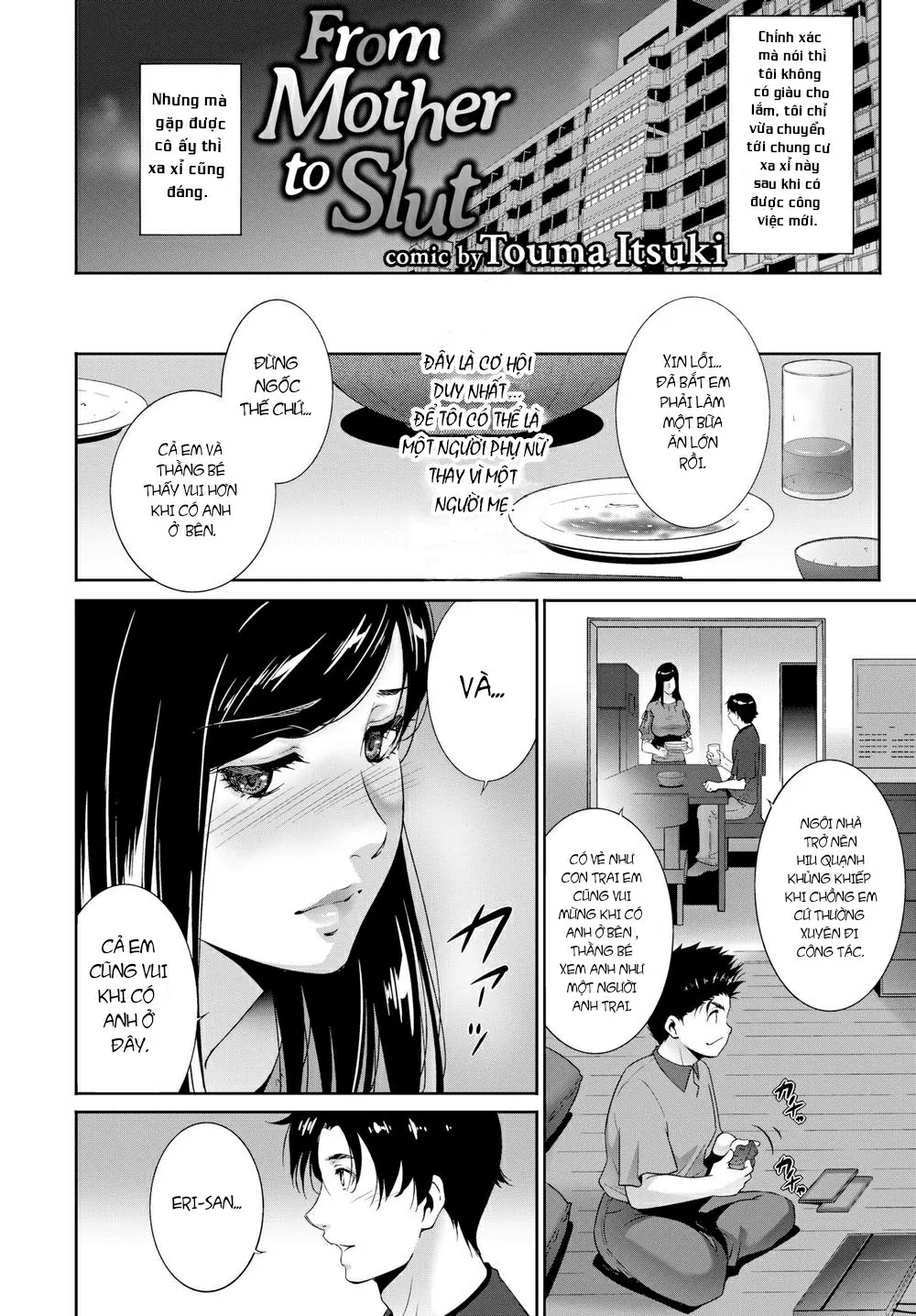 HentaiVN.net - Ảnh 4 - Từ Người Mẹ Hóa Thành Dâm Nữ - Oneshot