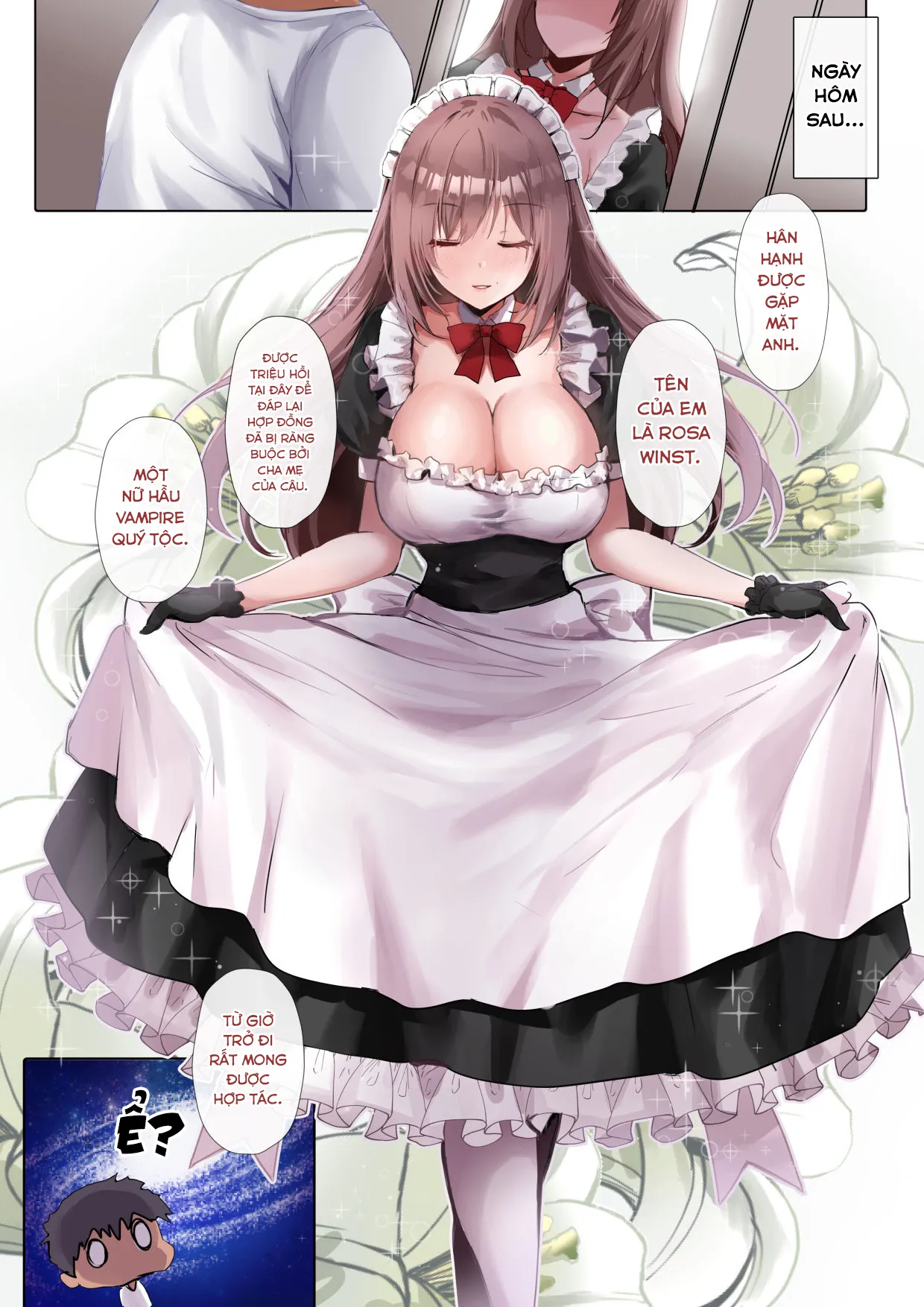 HentaiVN.net - Ảnh 4 - Anh thích một Hầu Gái máu S chứ? [Do-S na Maid-san wa Osuki desu ka? ; ドSなメイドさんはお好きですか?] - Oneshot - [Full Color]