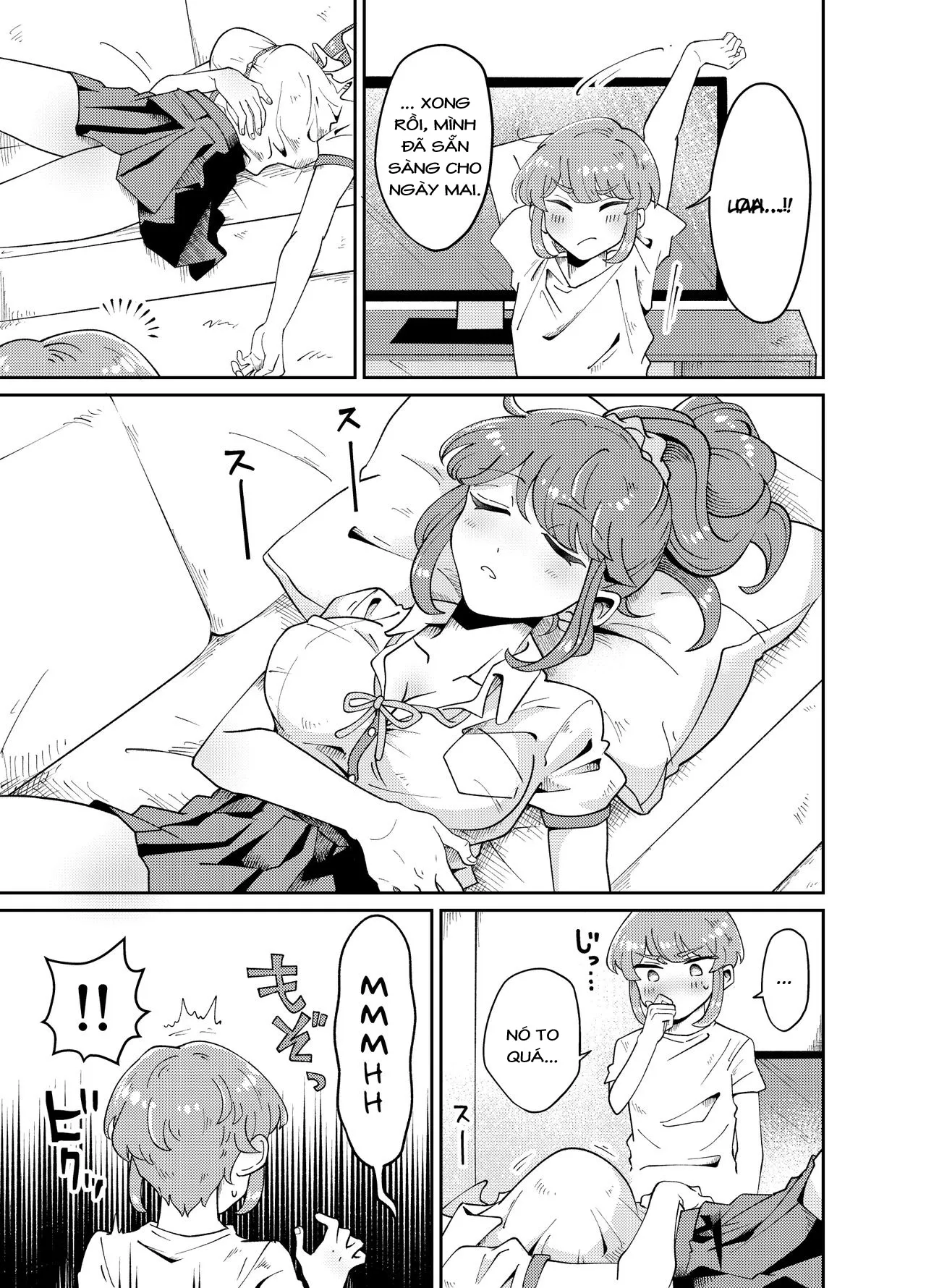 HentaiVN.net - Ảnh 10 - Uchi no Aneki wa Kyokon desu [Uchi no Aneki wa Kyokon desu | My Well-Hung Older Sister] - Oneshot