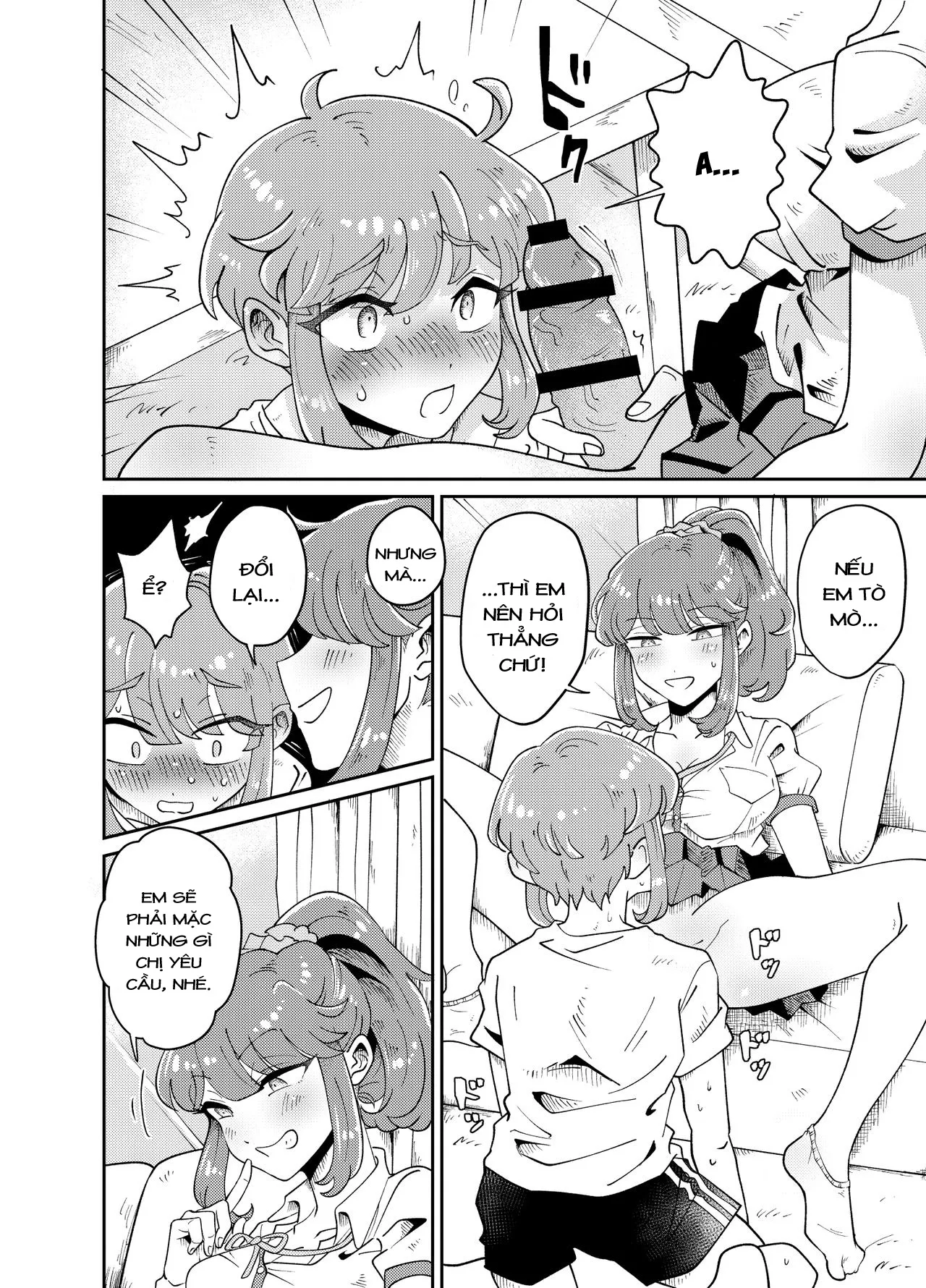 HentaiVN.net - Ảnh 15 - Uchi no Aneki wa Kyokon desu [Uchi no Aneki wa Kyokon desu | My Well-Hung Older Sister] - Oneshot
